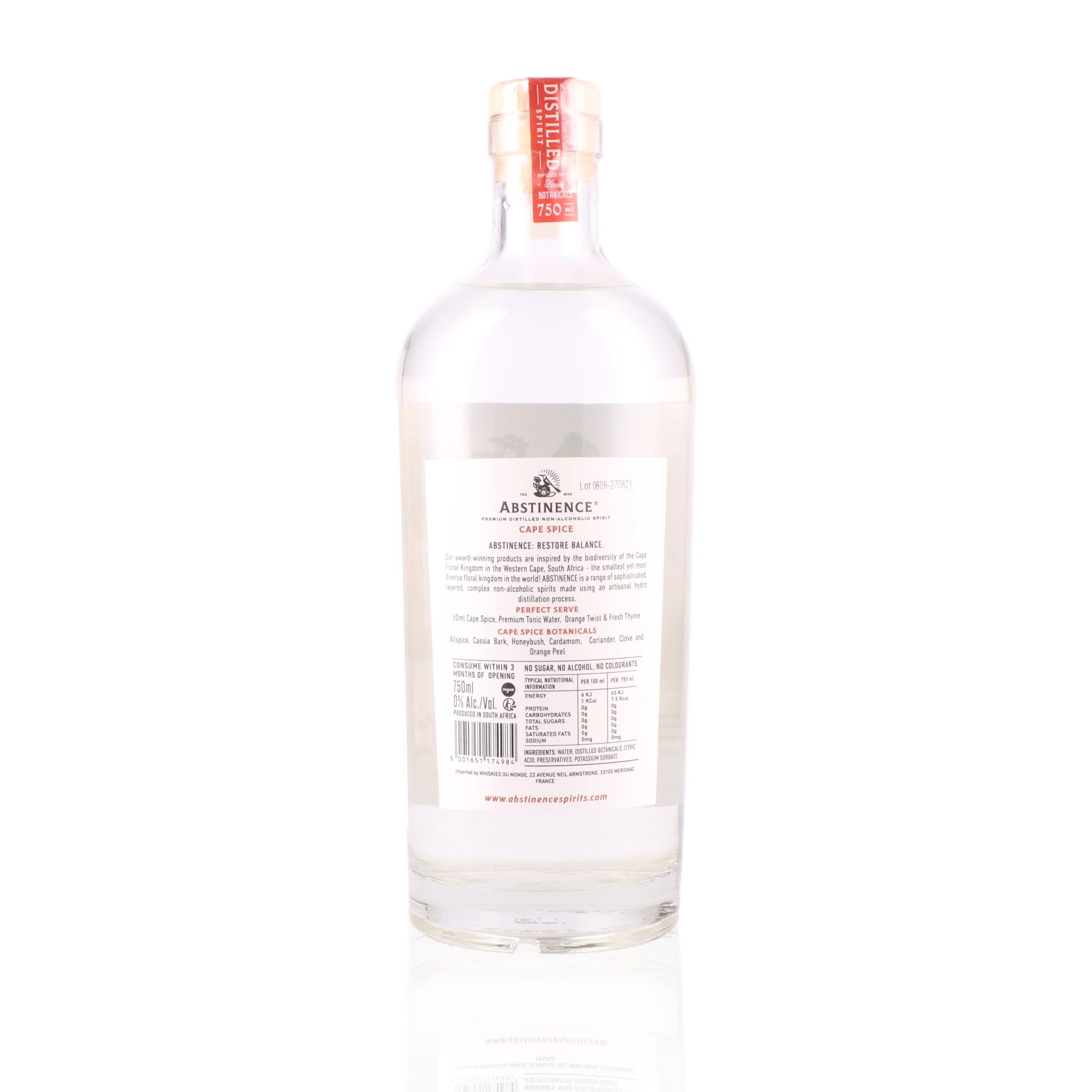 ABSTINENCE CAPE - Spice - 0% - Image 2