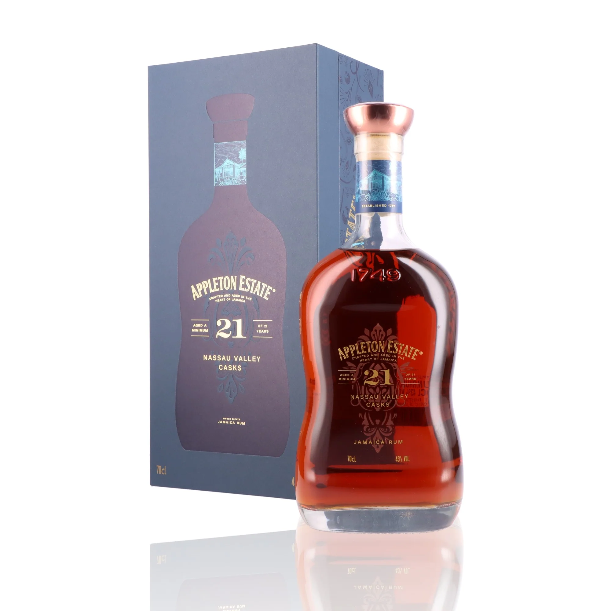 APPLETON ESTATE - 21 ans Nassau Valley Casks - 43% - Image 3