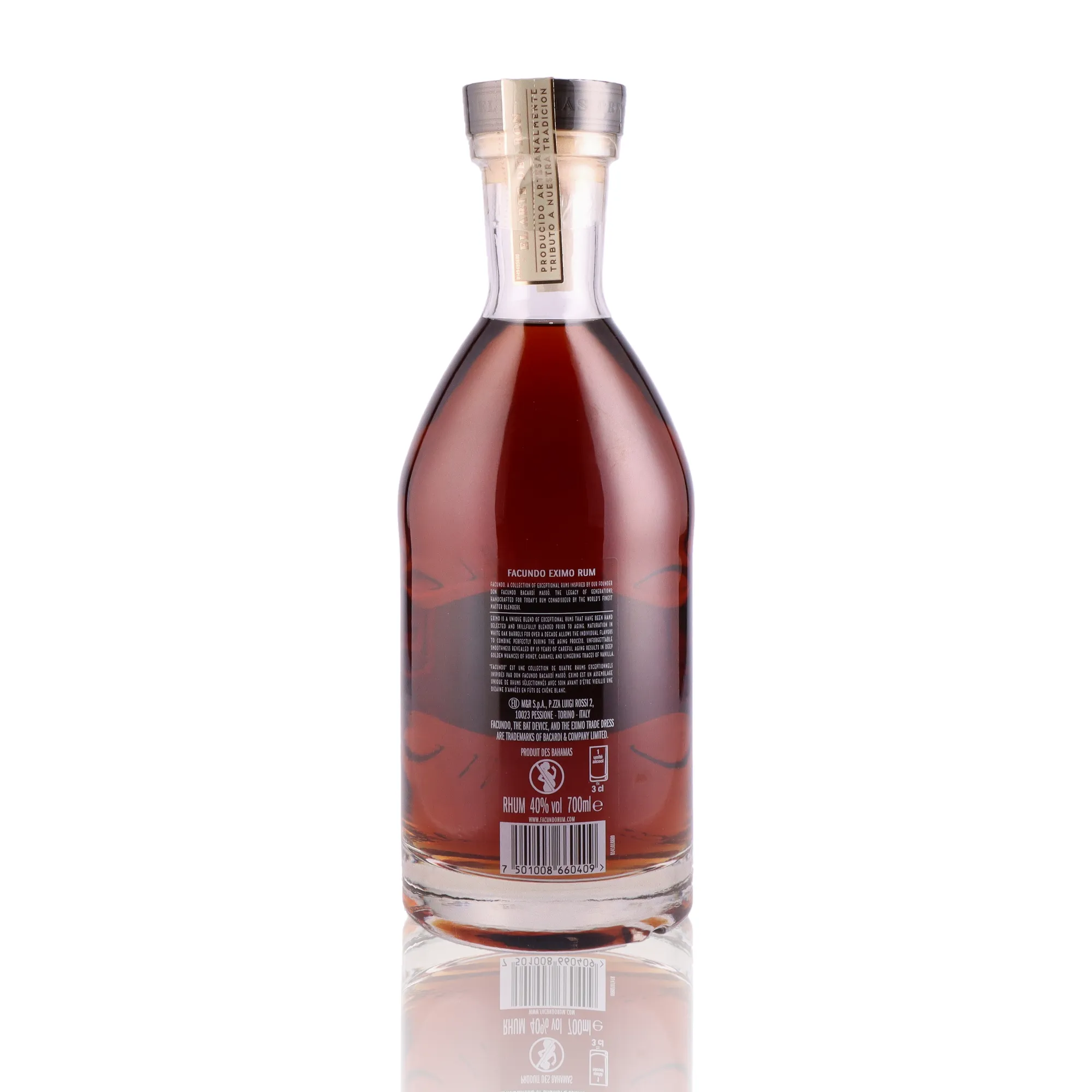 BACARDI - 10 ans Facundo Eximo - 40% - Image 2