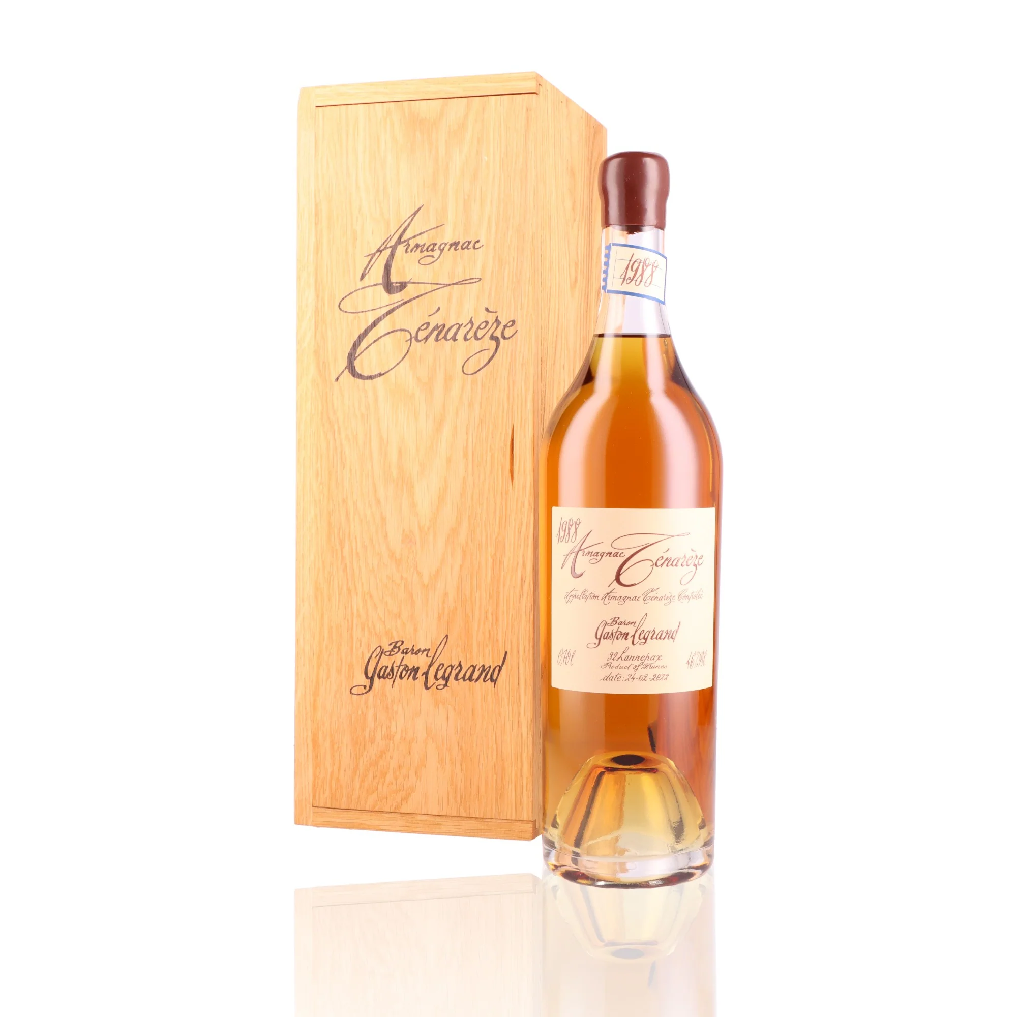 BARON GASTON LEGRAND - Ténarèze 1988 - 46% - Image 3