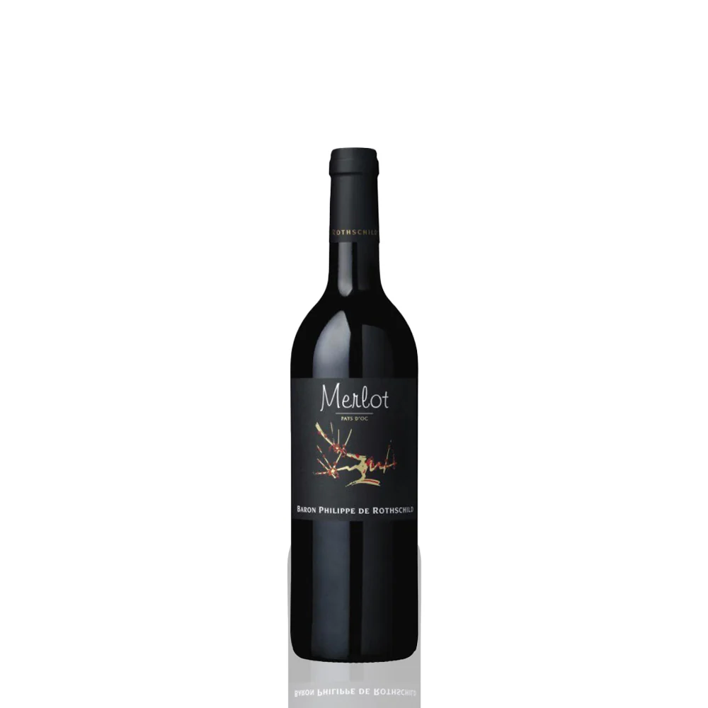 Pack de 6 - BARON PHILIPPE DE ROTHSCHILD - Merlot 2023 - 14%