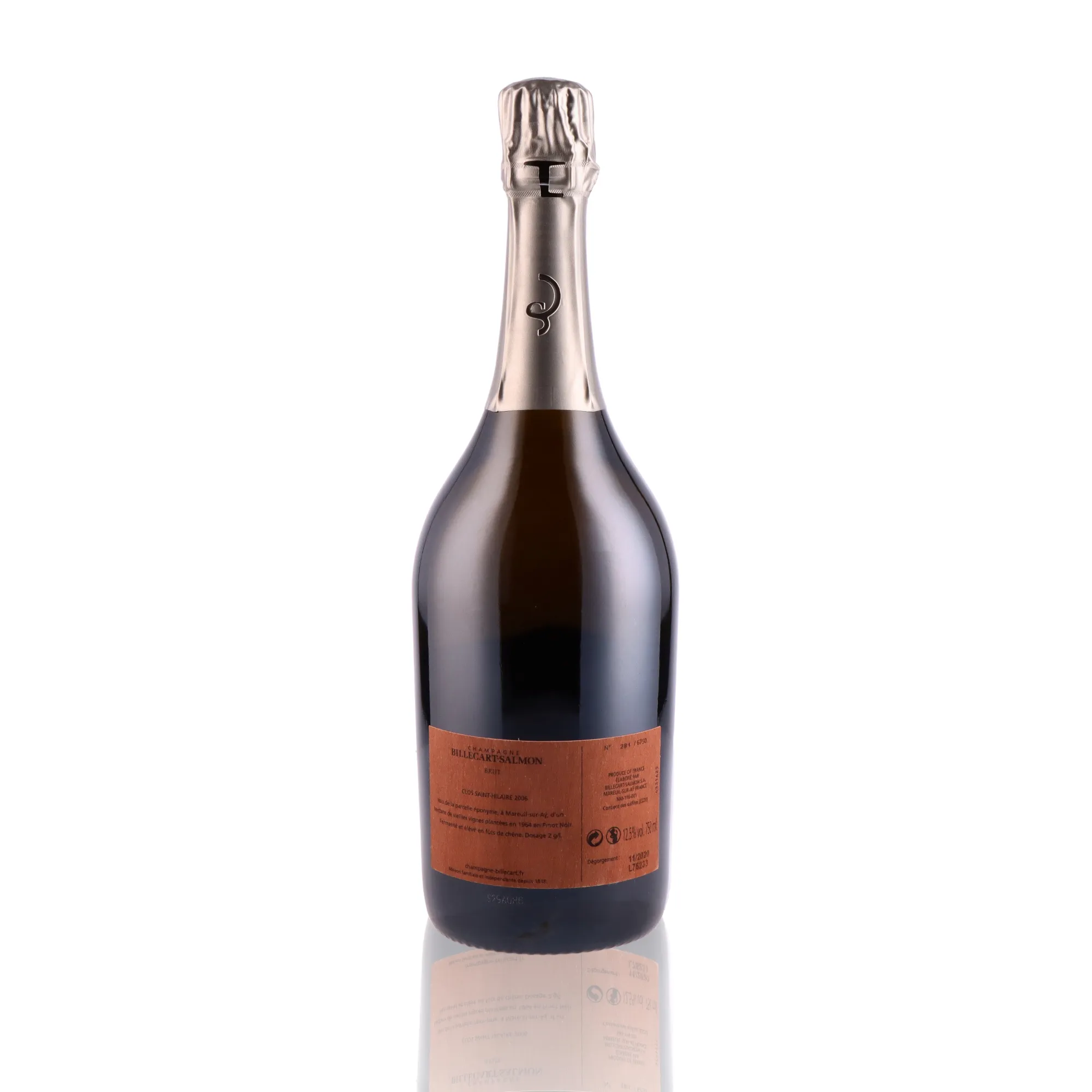 BILLECART-SALMON - Le Clos Saint-Hilaire 2006 - 12,5% - Image 2