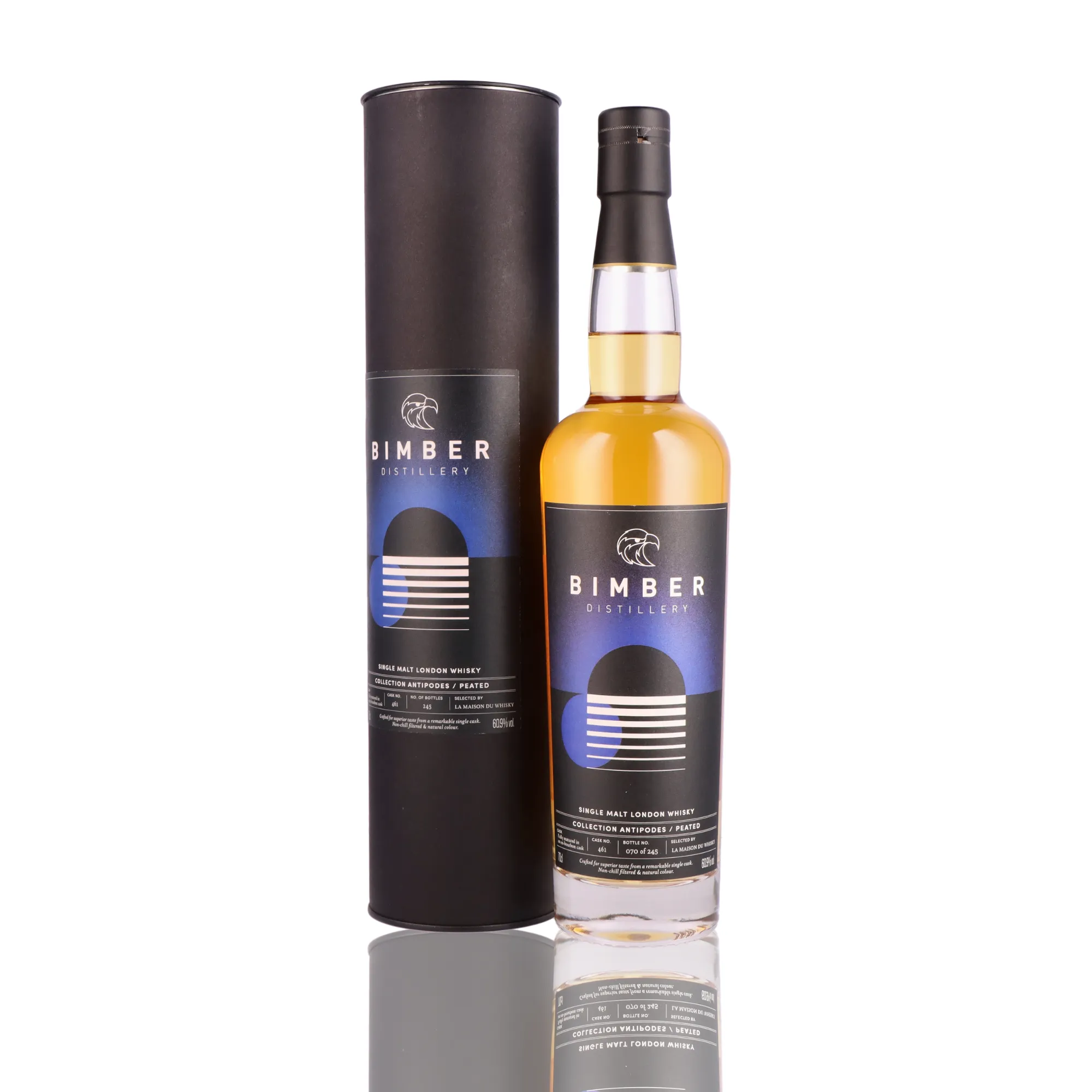 BIMBER - 2019 Peated Bourbon Barrel - 60,9% - Image 3