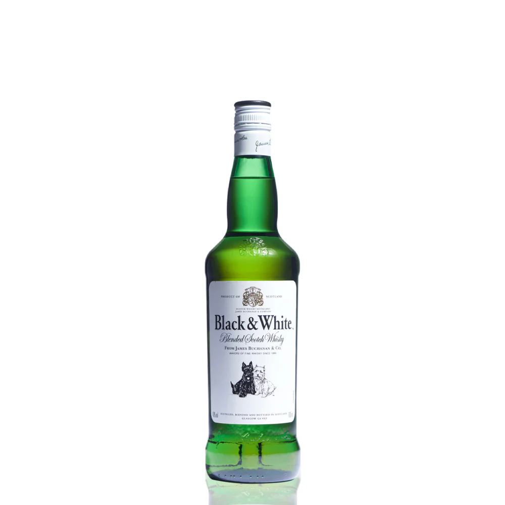 BLACK & WHITE - Blended Whisky - 40%