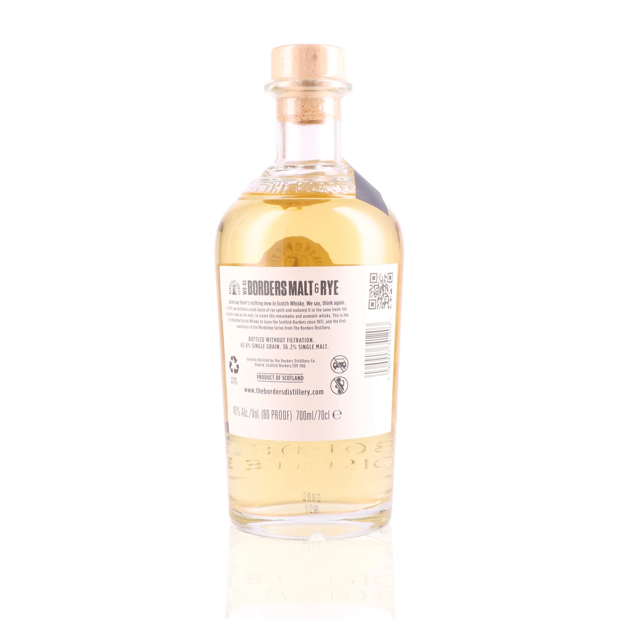 BORDER'S - Malt & Rye - 40% - Image 2
