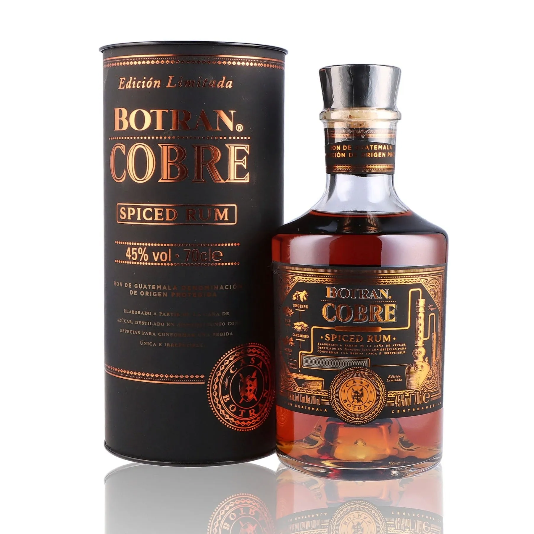 BOTRAN - Cobre Spiced Rum - 45% - Image 3
