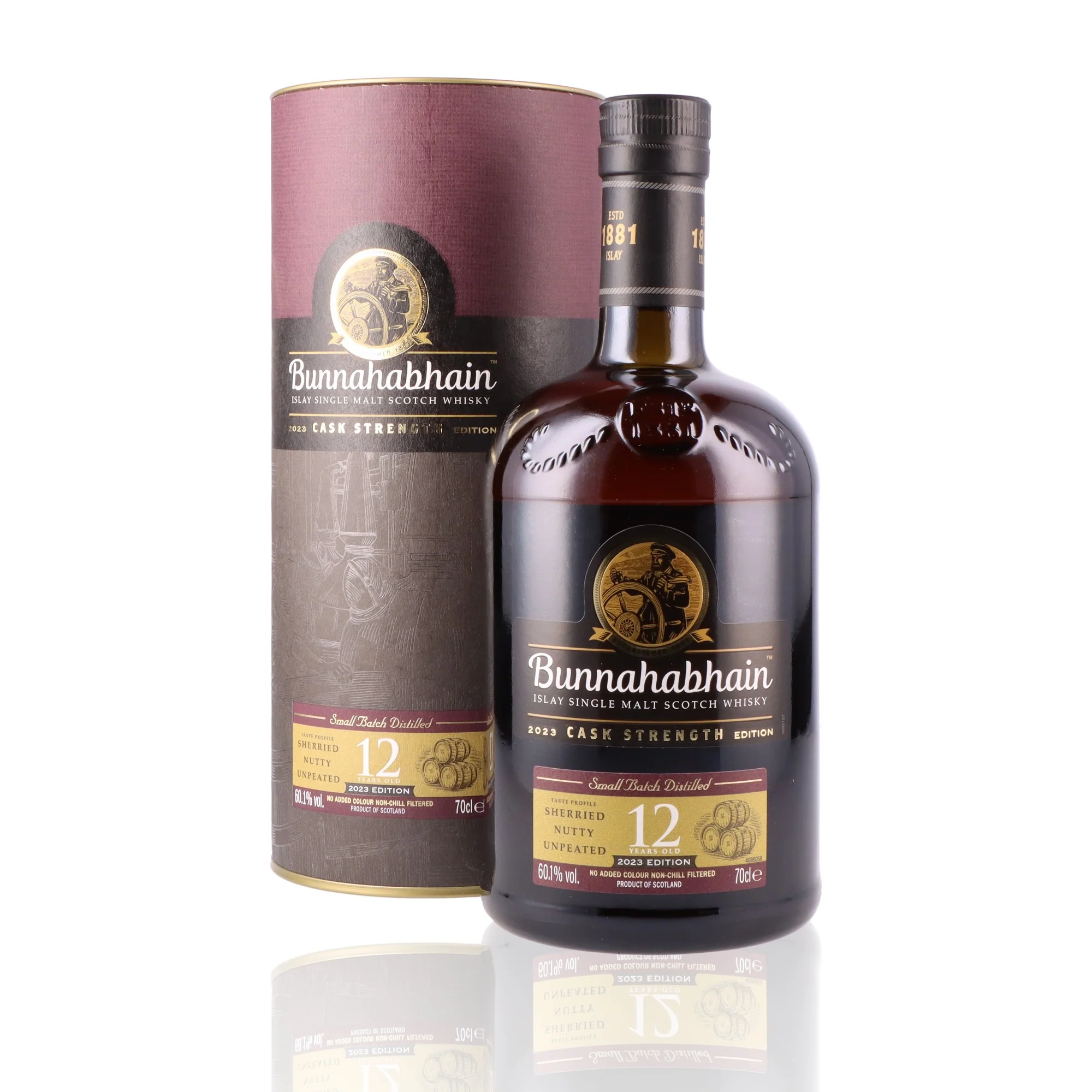 BUNNAHABHAIN - 12 ans Cask Strength - 60,1% - Image 3