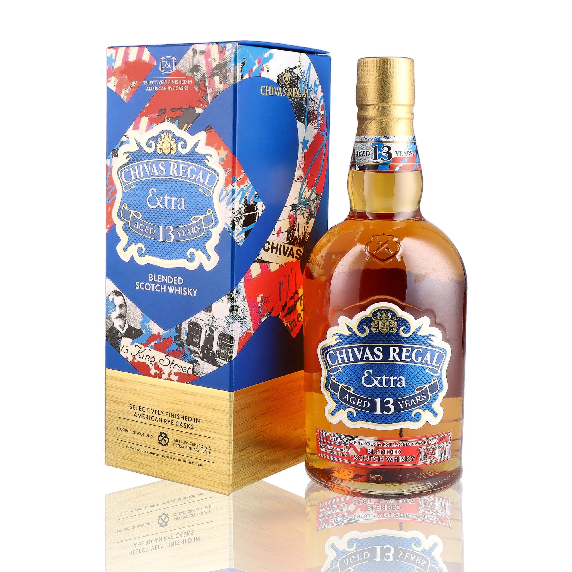 CHIVAS REGAL - Extra 13 ans American Rye Finish - 40% - Image 3