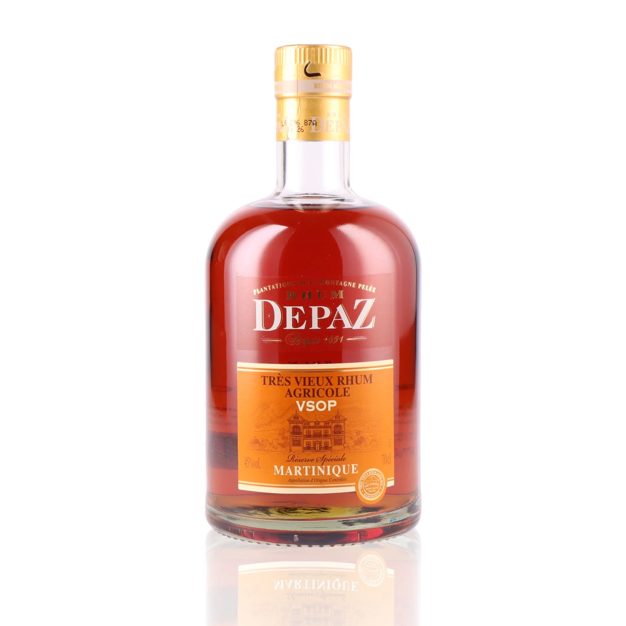 DEPAZ - Coffret VSOP Réserve Spéciale + 2 Verres - 45% - Image 3