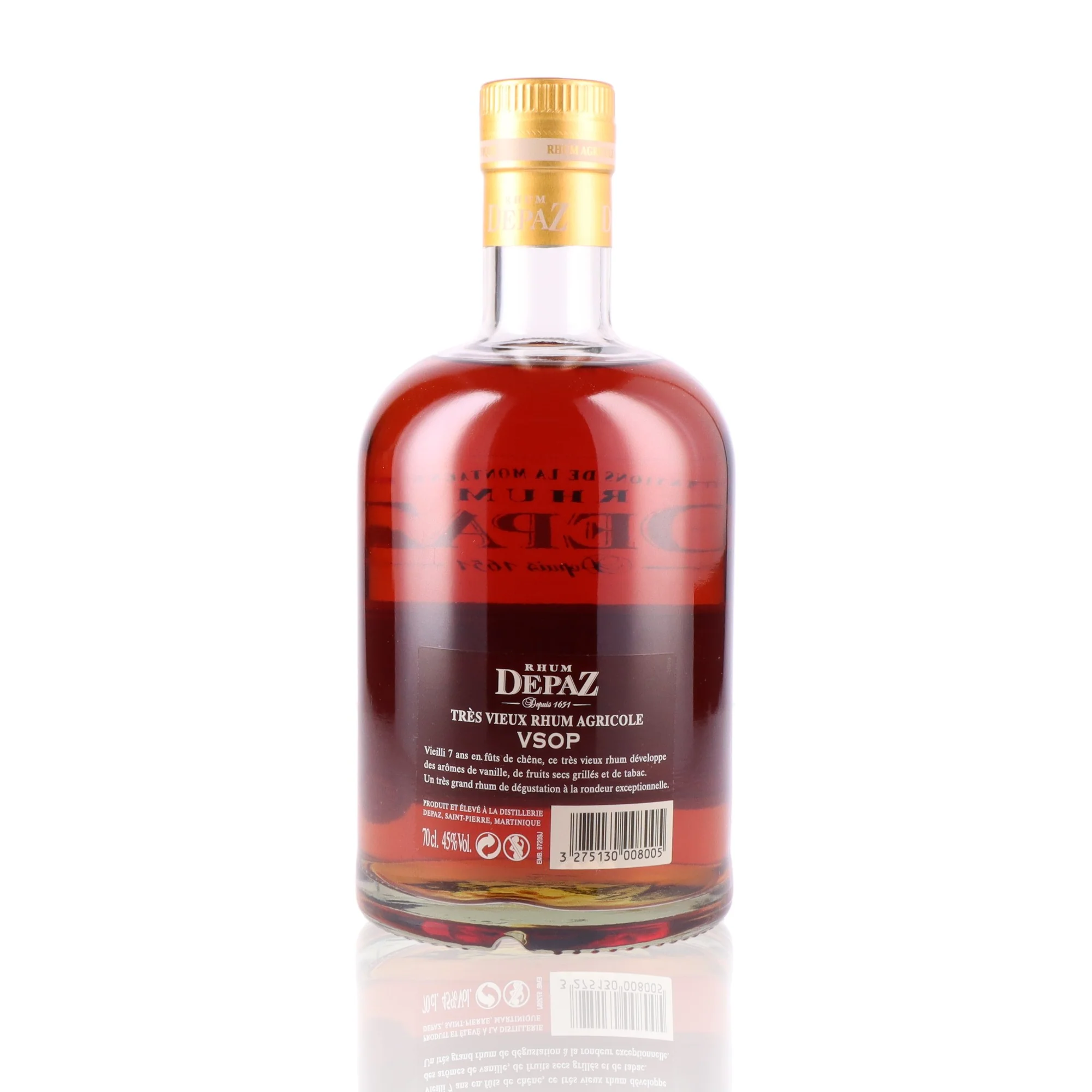 DEPAZ - Coffret VSOP Réserve Spéciale + 2 Verres - 45% - Image 4