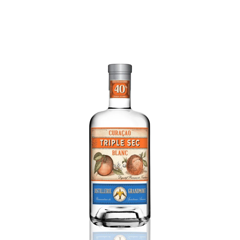 DISTILLERIE DE GRANDMONT - Triple Sec Curaçao Blanc - 40%