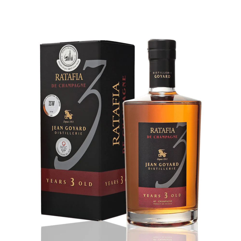 DISTILLERIE JEAN GOYARD - Vieux Ratafia Champenois 3 Ans d’Âge - 18%
