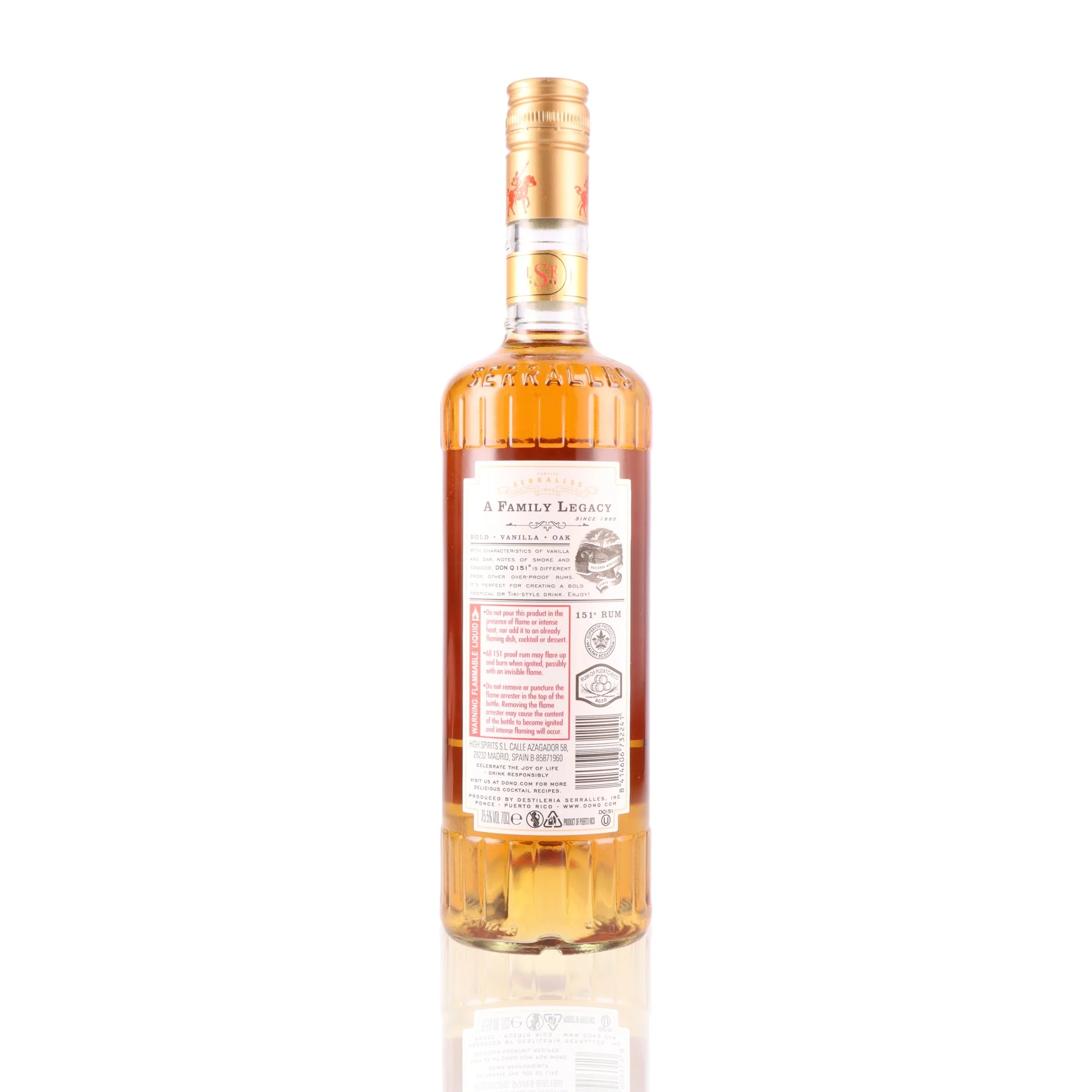 DON Q - 151 Overproof - 75,5% - Image 2