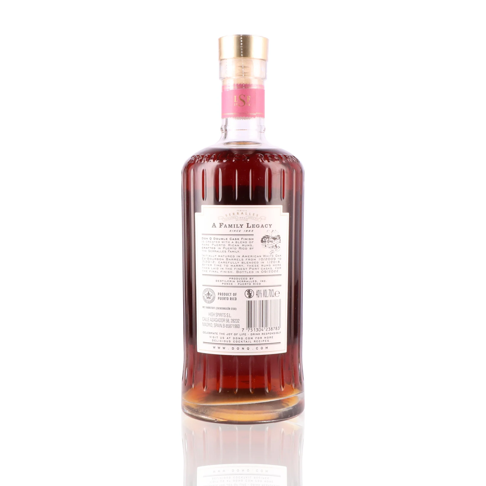 DON Q - Double Aged Port Cask Finish - 40% - Image 2