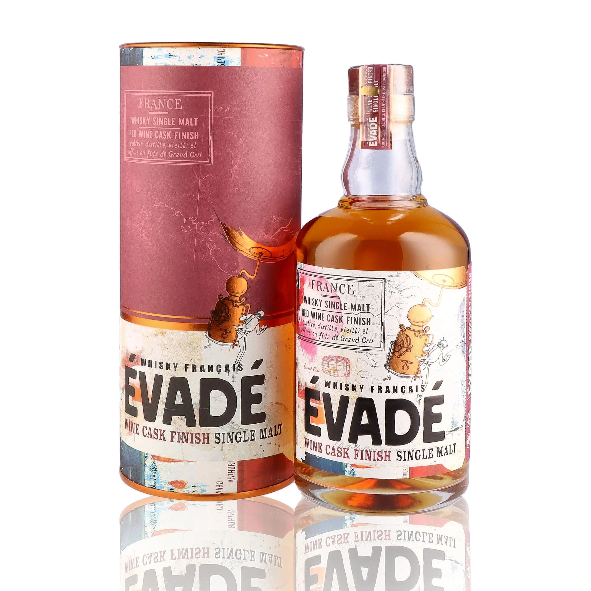 EVADE - Red Wine Cask Finish - 43% - Image 3