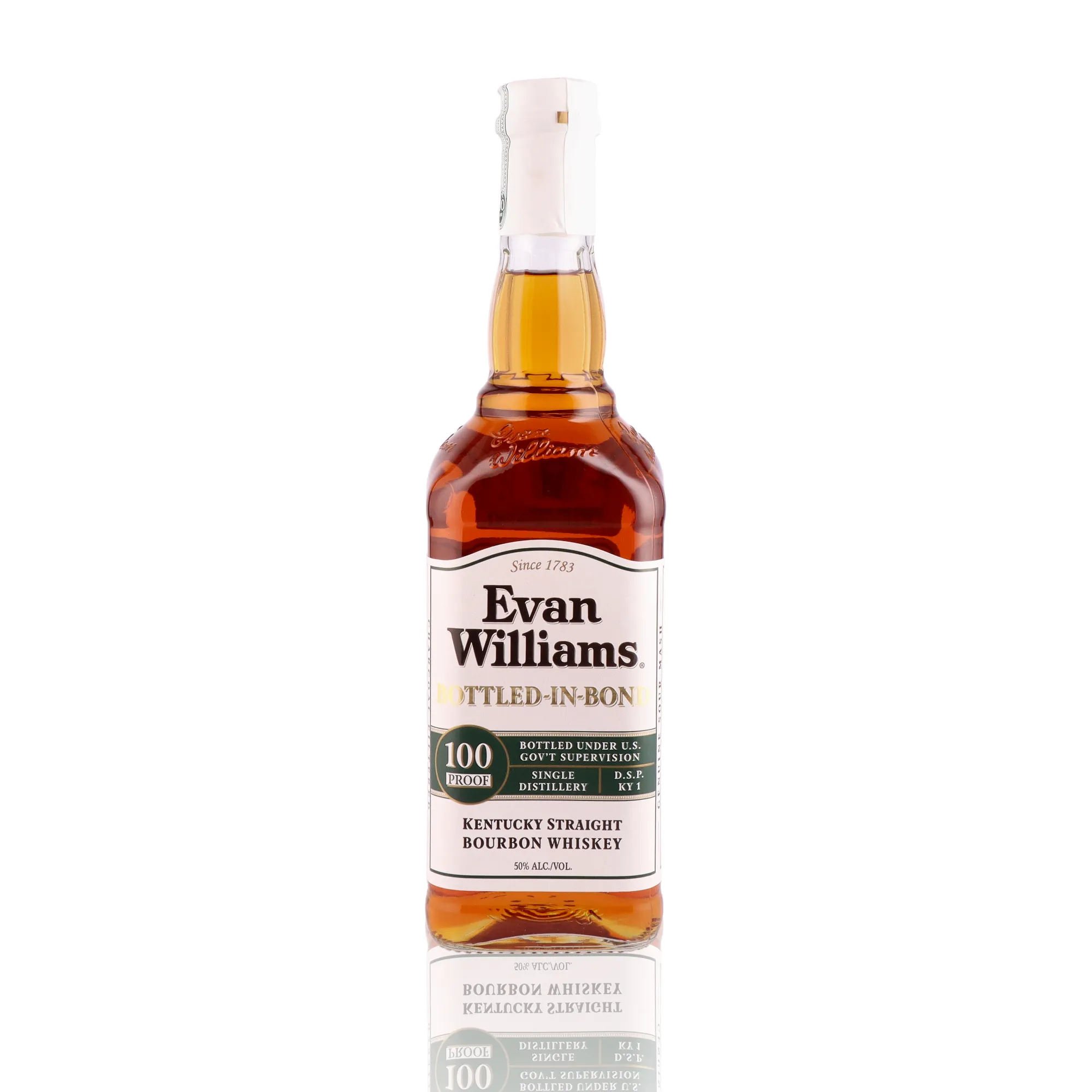 EVAN WILLIAMS - Bottled-in-Bond - 50%