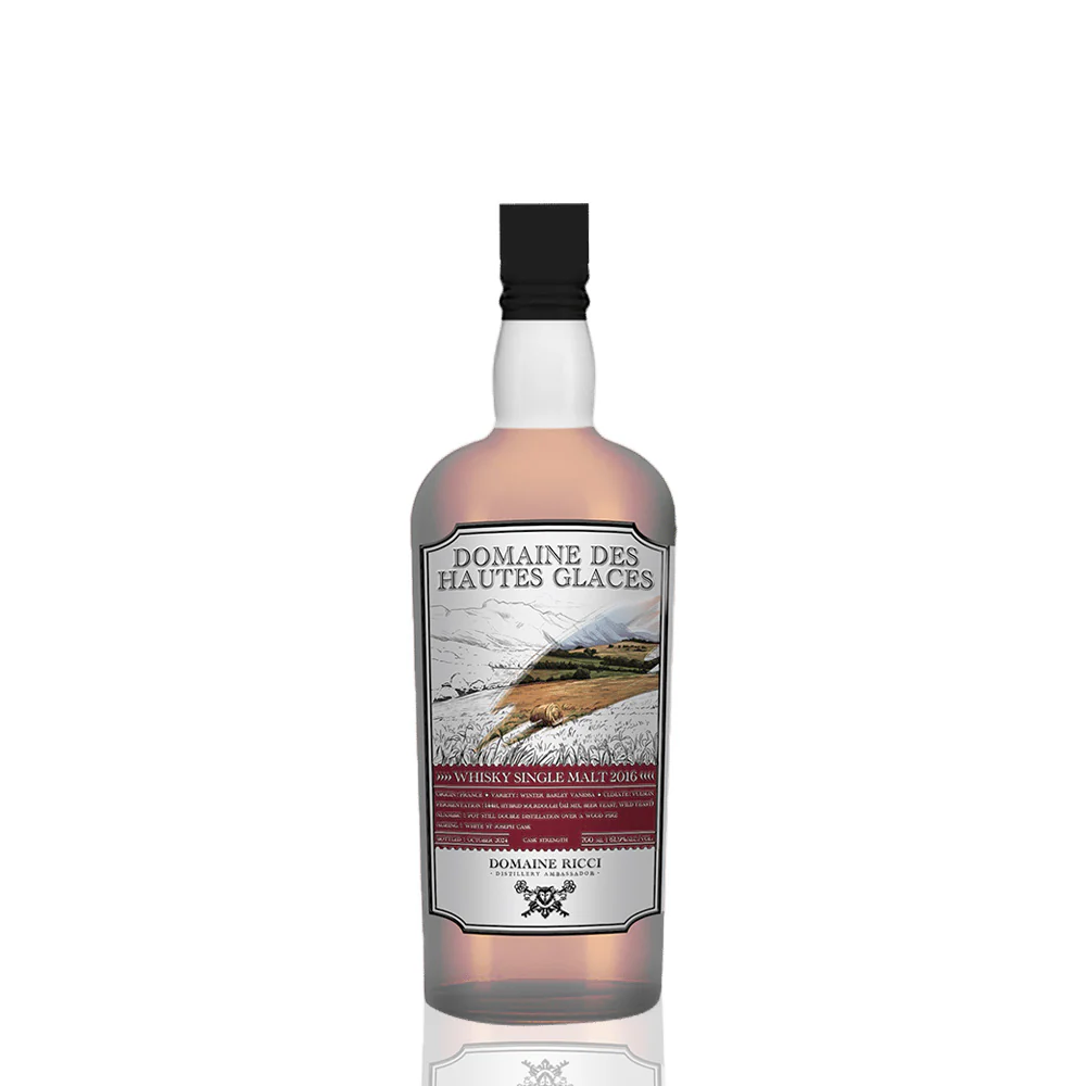 FAMILLE RICCI - Domaine des Hautes Glaces Whisky Single Malt 2016 - 61.9%