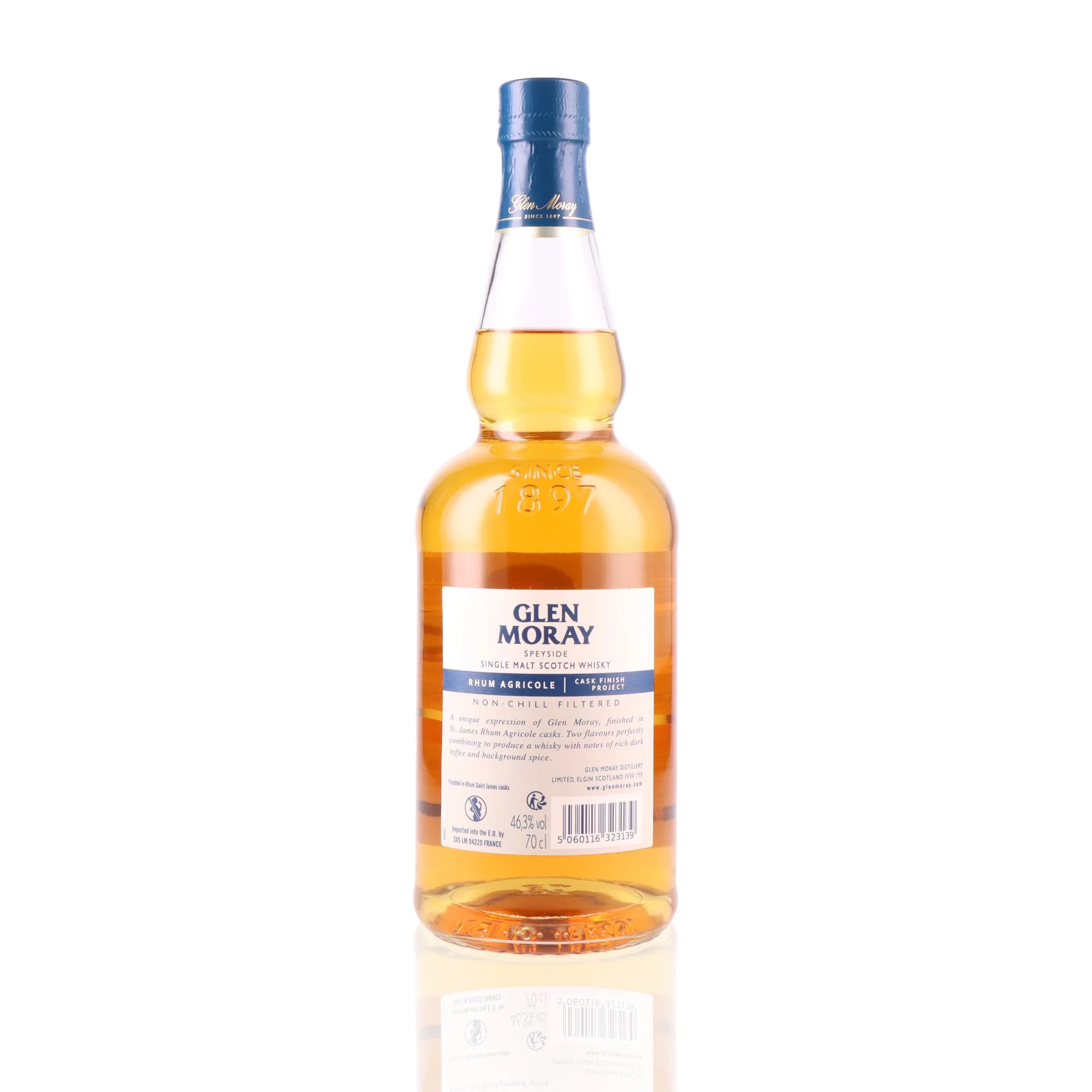 GLEN MORAY - Rhum Agricole Cask Finish - 46,3% - Image 2