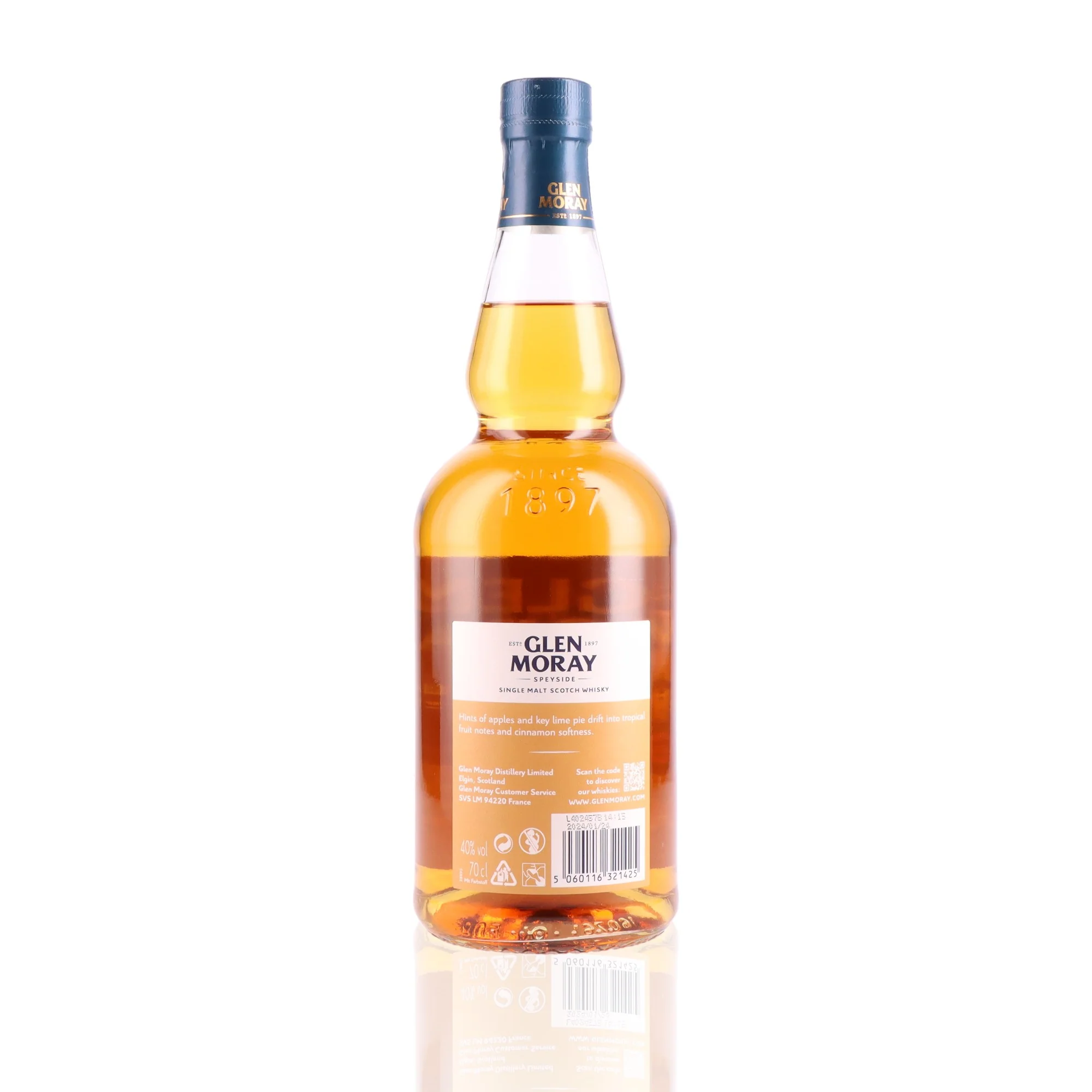 GLEN MORAY - The Explorer Chardonnay Cask Finish - 40% - Image 2