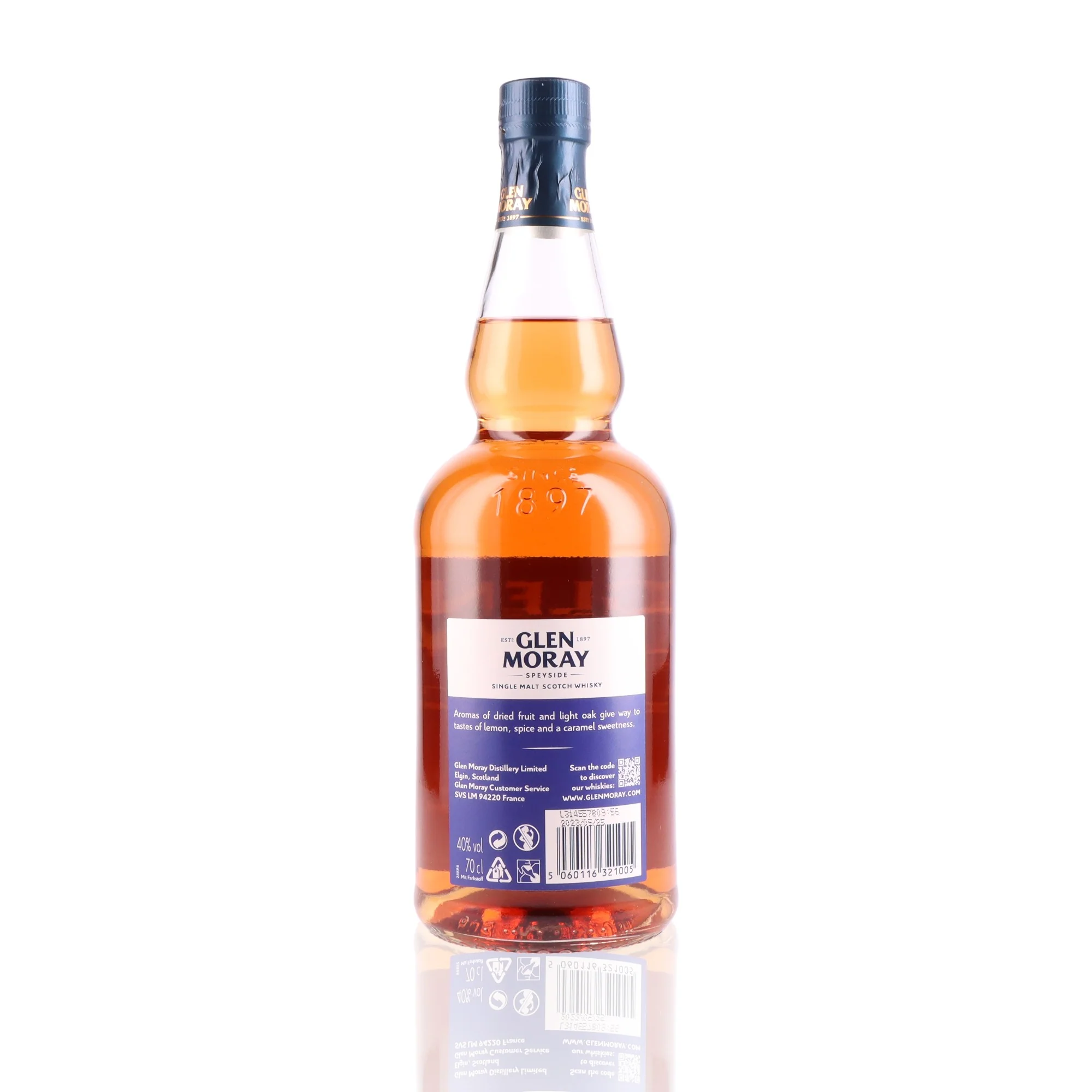 GLEN MORAY - The Explorer Port Cask Finish - 40% - Image 2