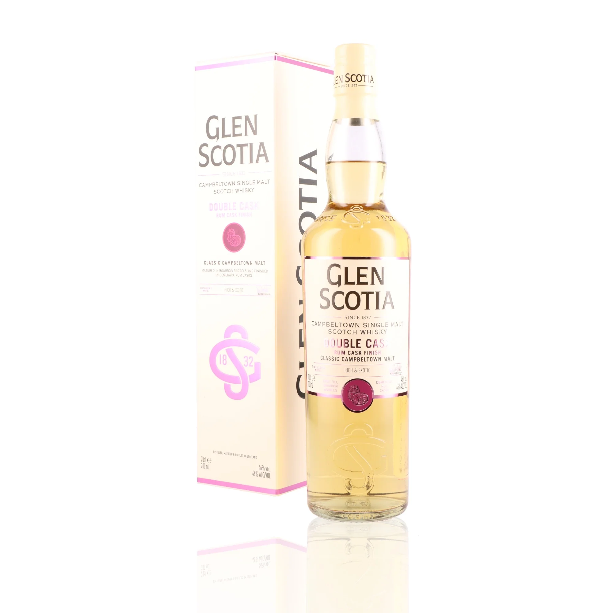 GLEN SCOTIA - Double Cask Rum Cask Finish - 46% - Image 3