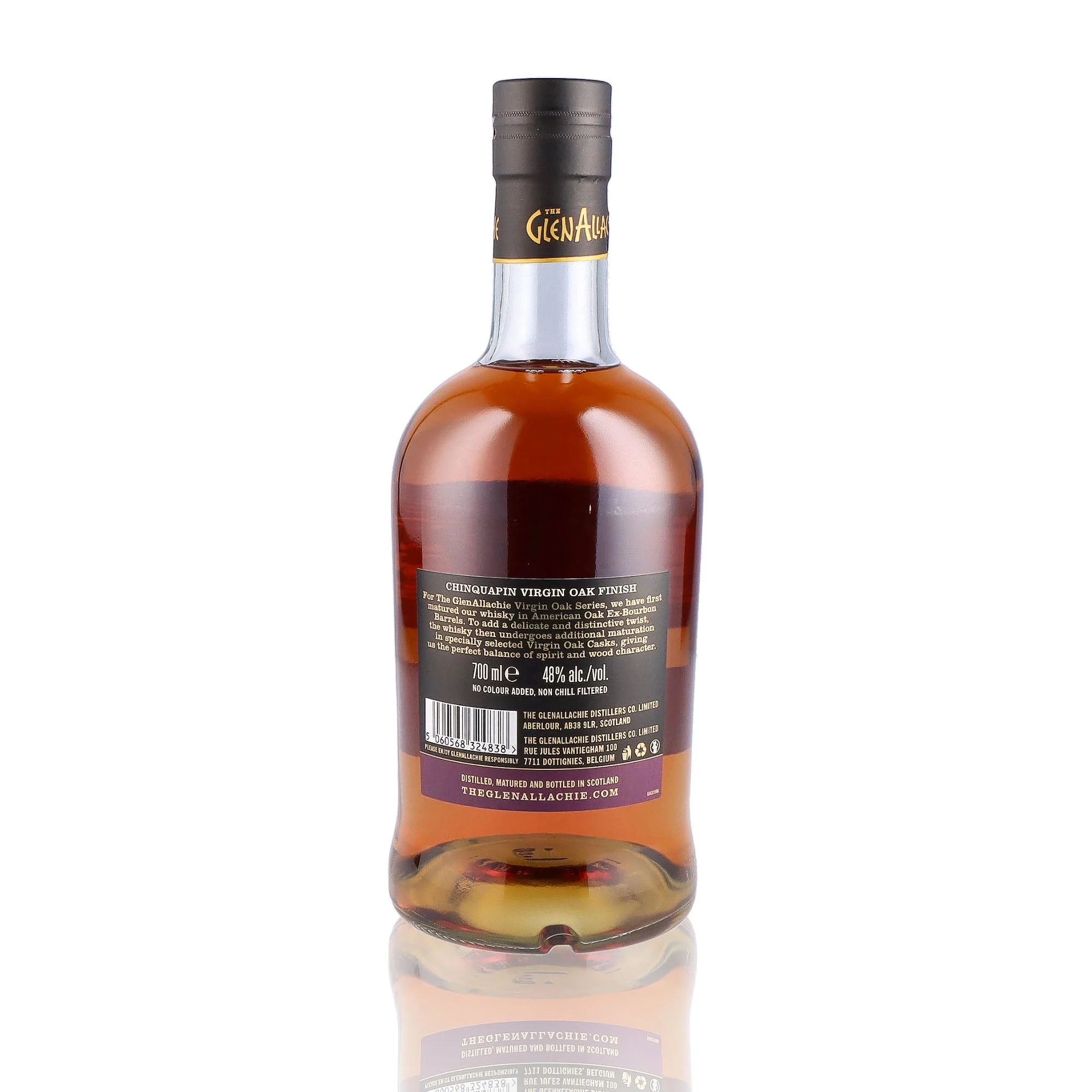 GLENALLACHIE - Chinquapin Virgin Oak Finish 10 ans - 48% - Image 2