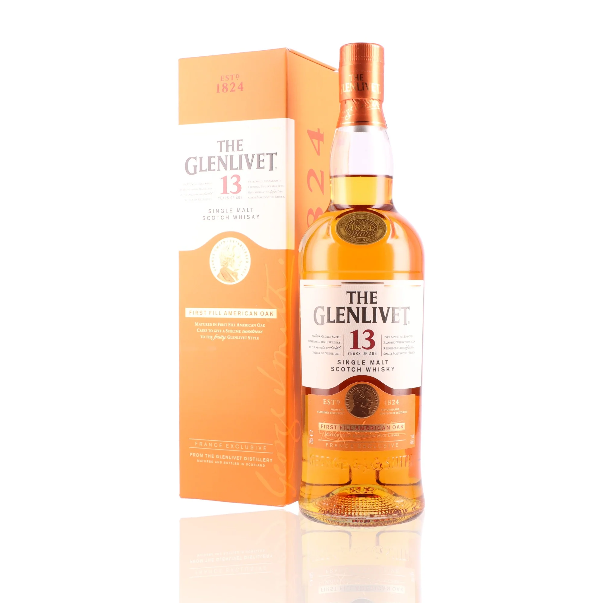 GLENLIVET - 13 ans First Fill American Oak - 40% - Image 3