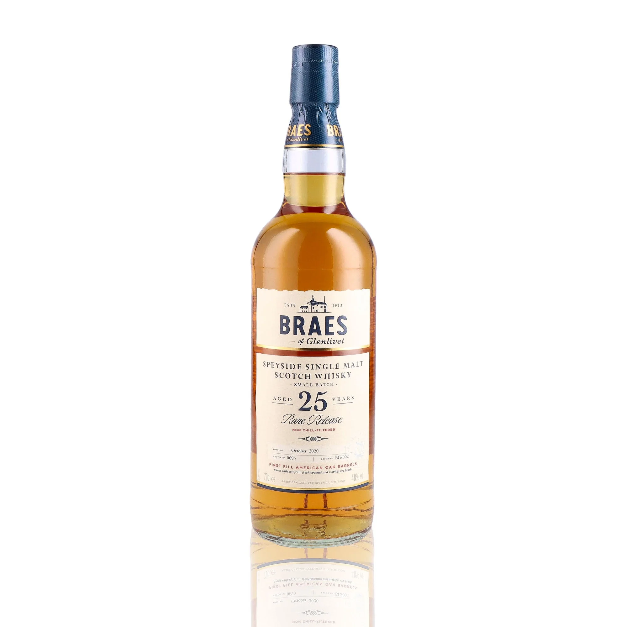 GLENLIVET - Braes 25 ans - 48%