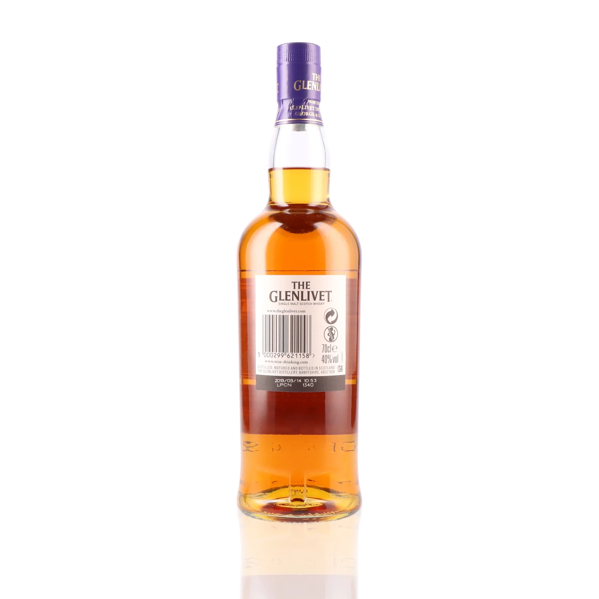 GLENLIVET - Captain's Reserve - 40% - Image 2