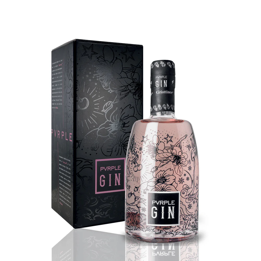 GRANDES DISTILLERIE PEUREUX - Gin avec des Griottines - 40% - Image 2