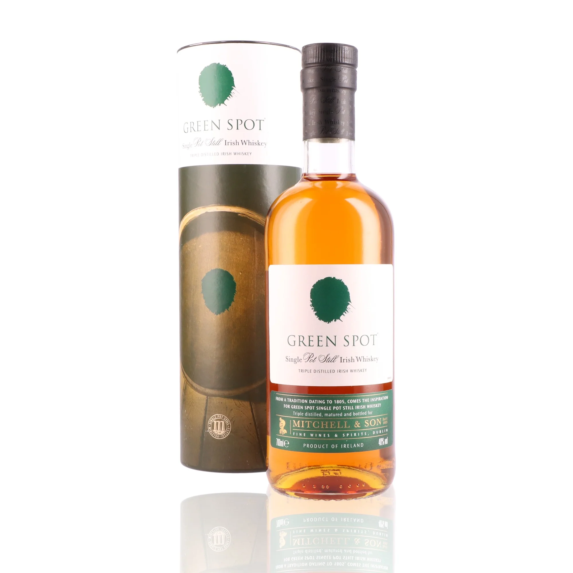 GREEN SPOT - Single Pot Still - 40% - Image 3