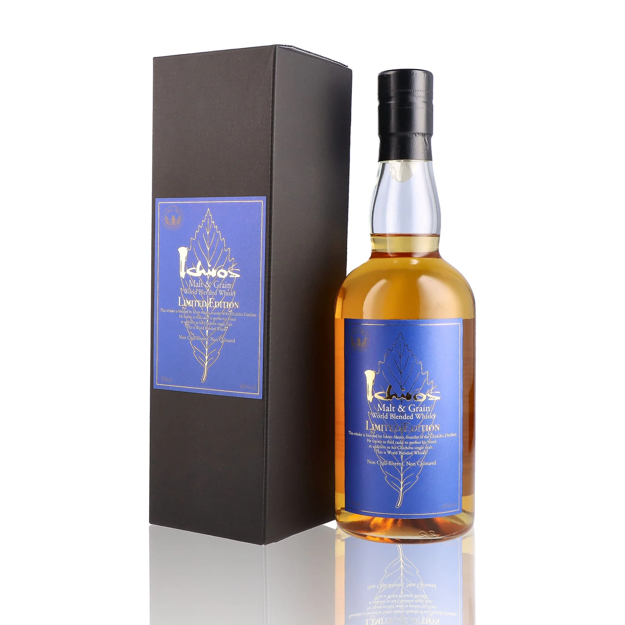 ICHIRO'S MALT & GRAIN - Limited Edition World Blended Whisky - 48% - Image 3
