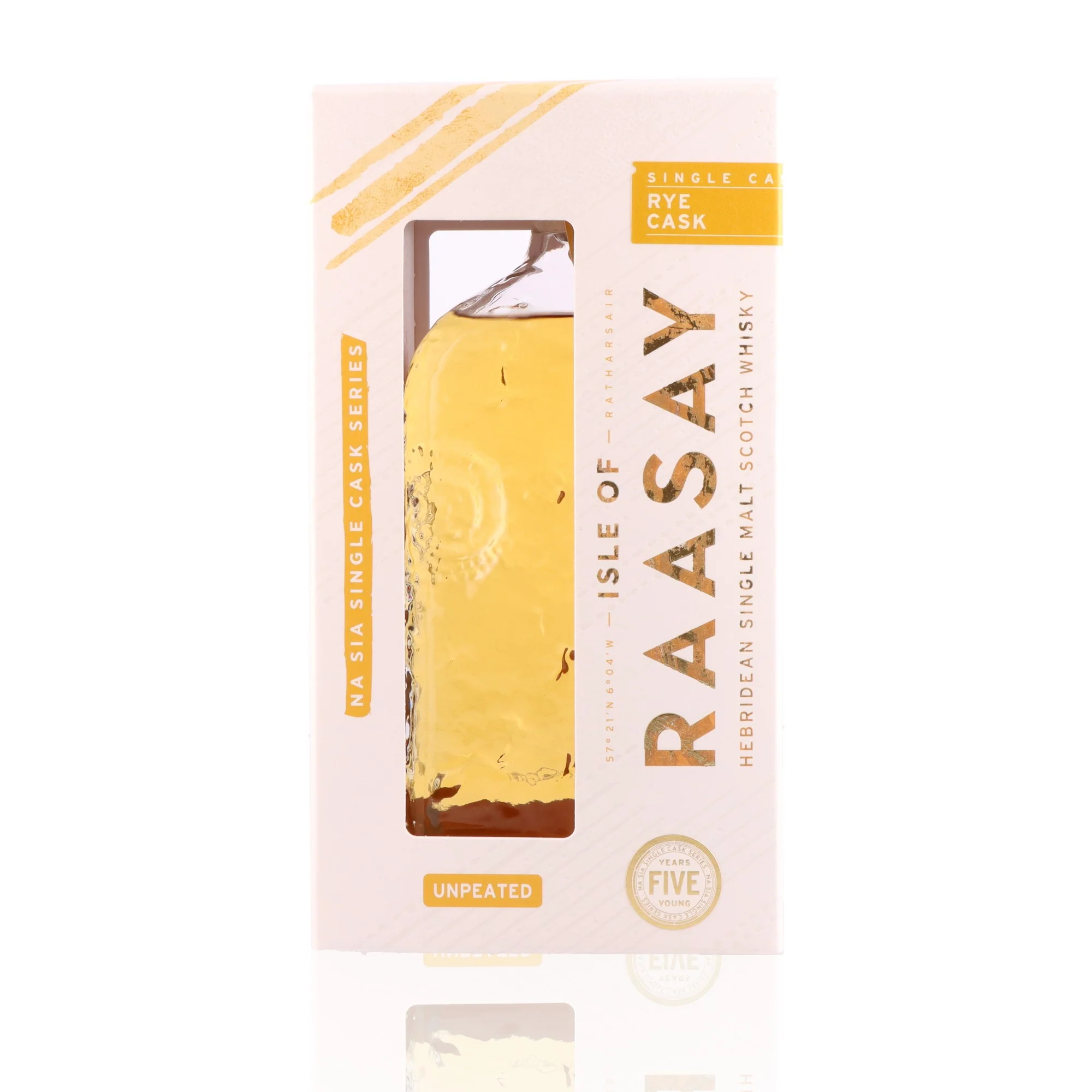 ISLE OF RAASAY - 5 ans Unpeated Ex-Rye - 61,8% - Image 3