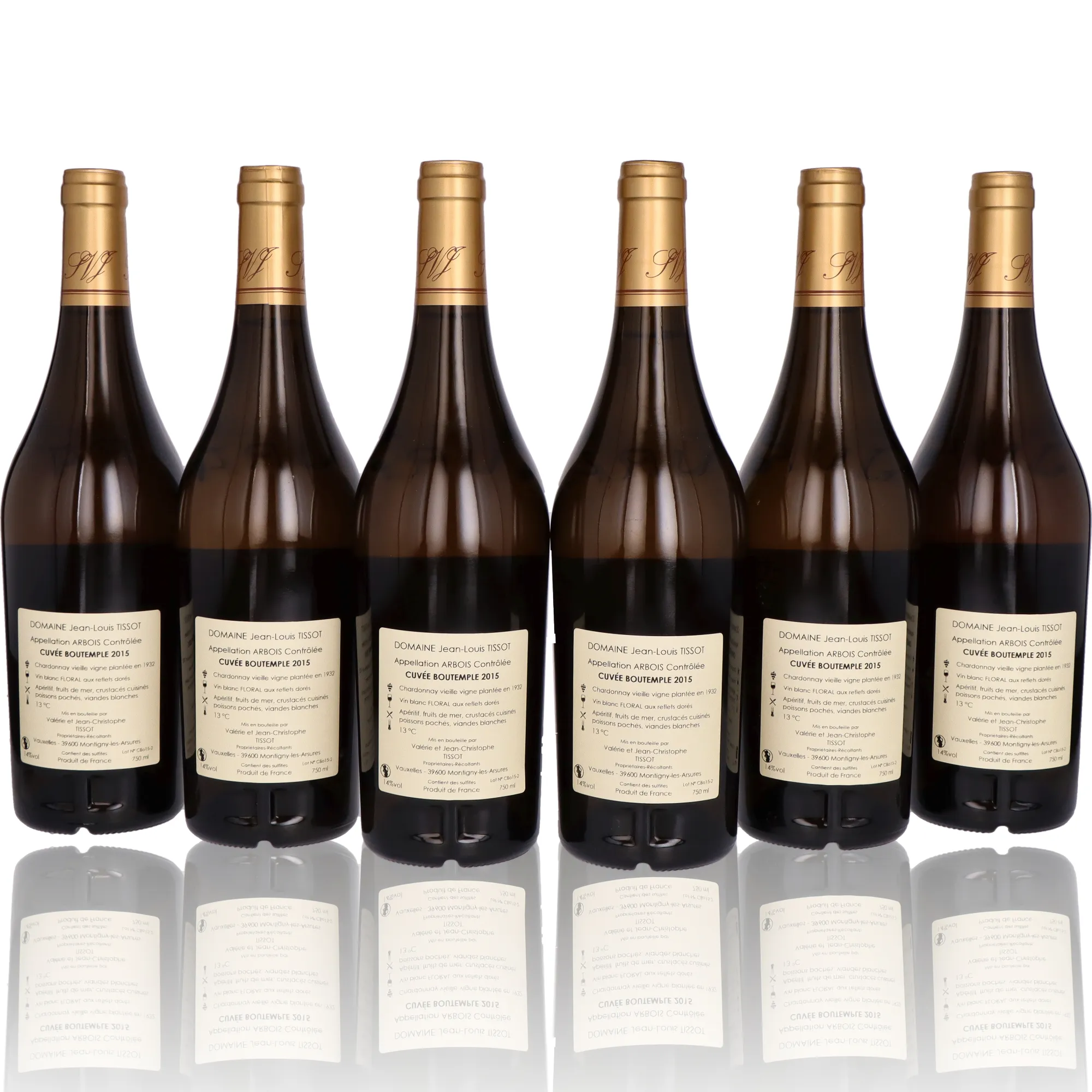 JEAN LOUIS TISSOT - Cuvée Boutemple 2015 - 14% - Image 4