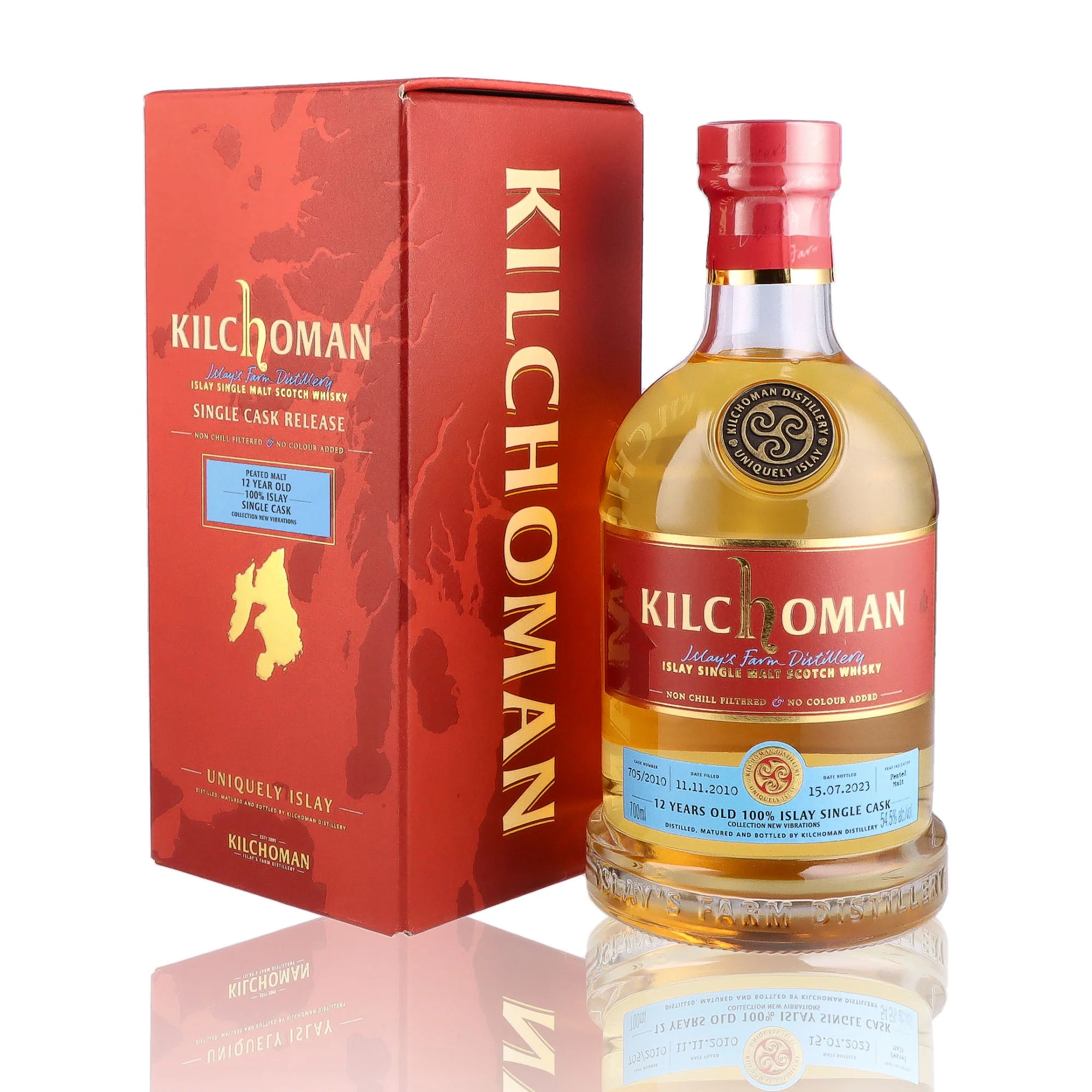 KILCHOMAN - 12 ans 100% Islay Kiln Peat - 54,5% - Image 3