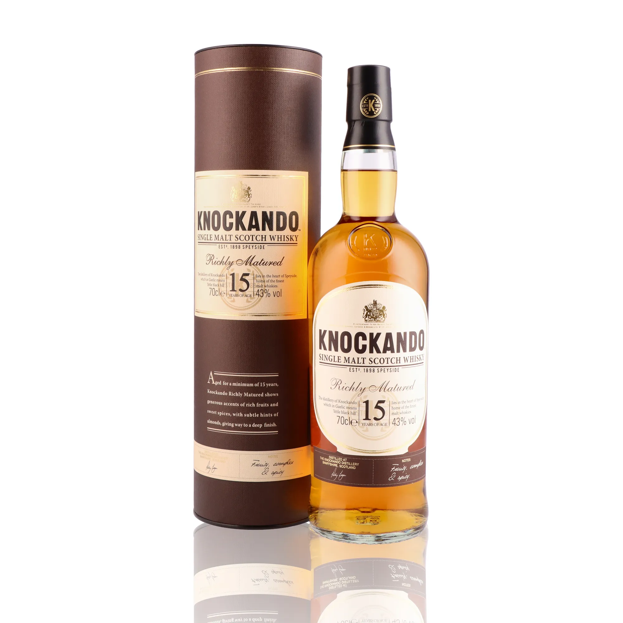 KNOCKANDO - 15 ans Richly Matured - 43% - Image 3