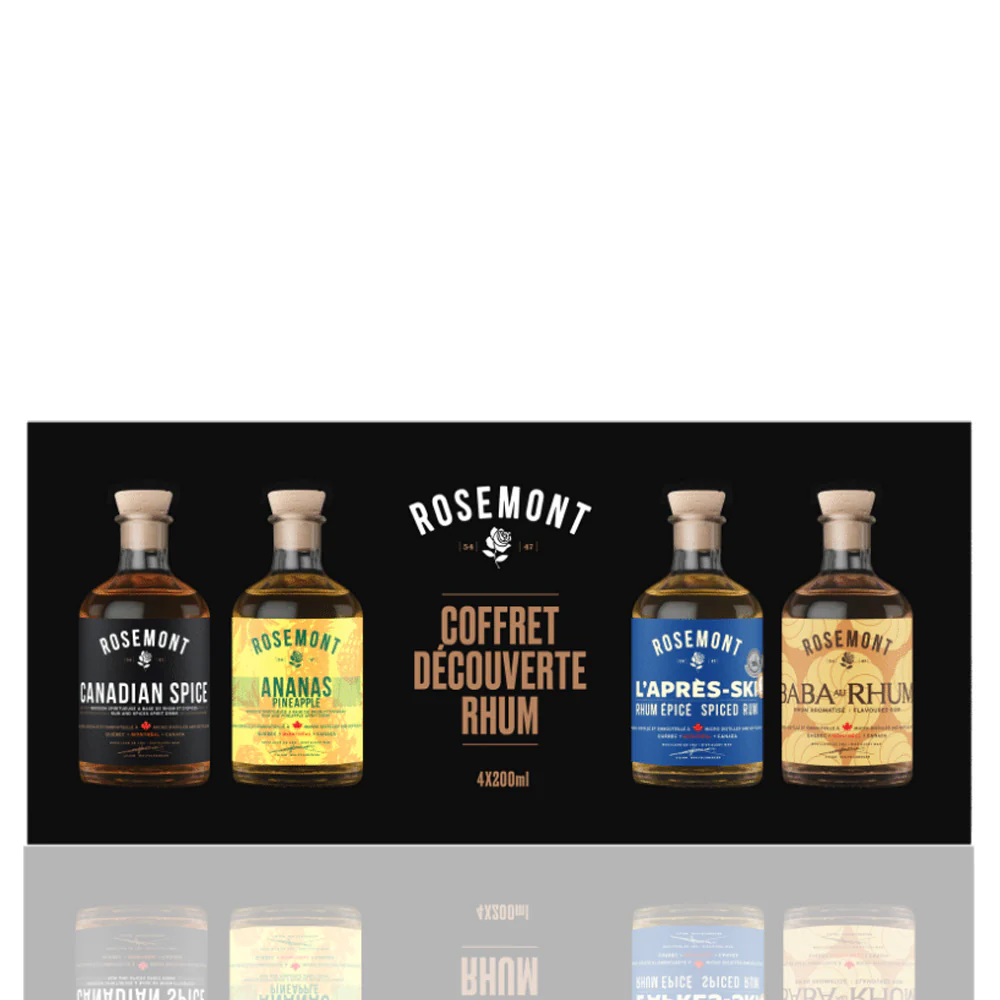 LA DISTILLERIE DE MONTREAL - Coffret Rhum Découverte - 40%