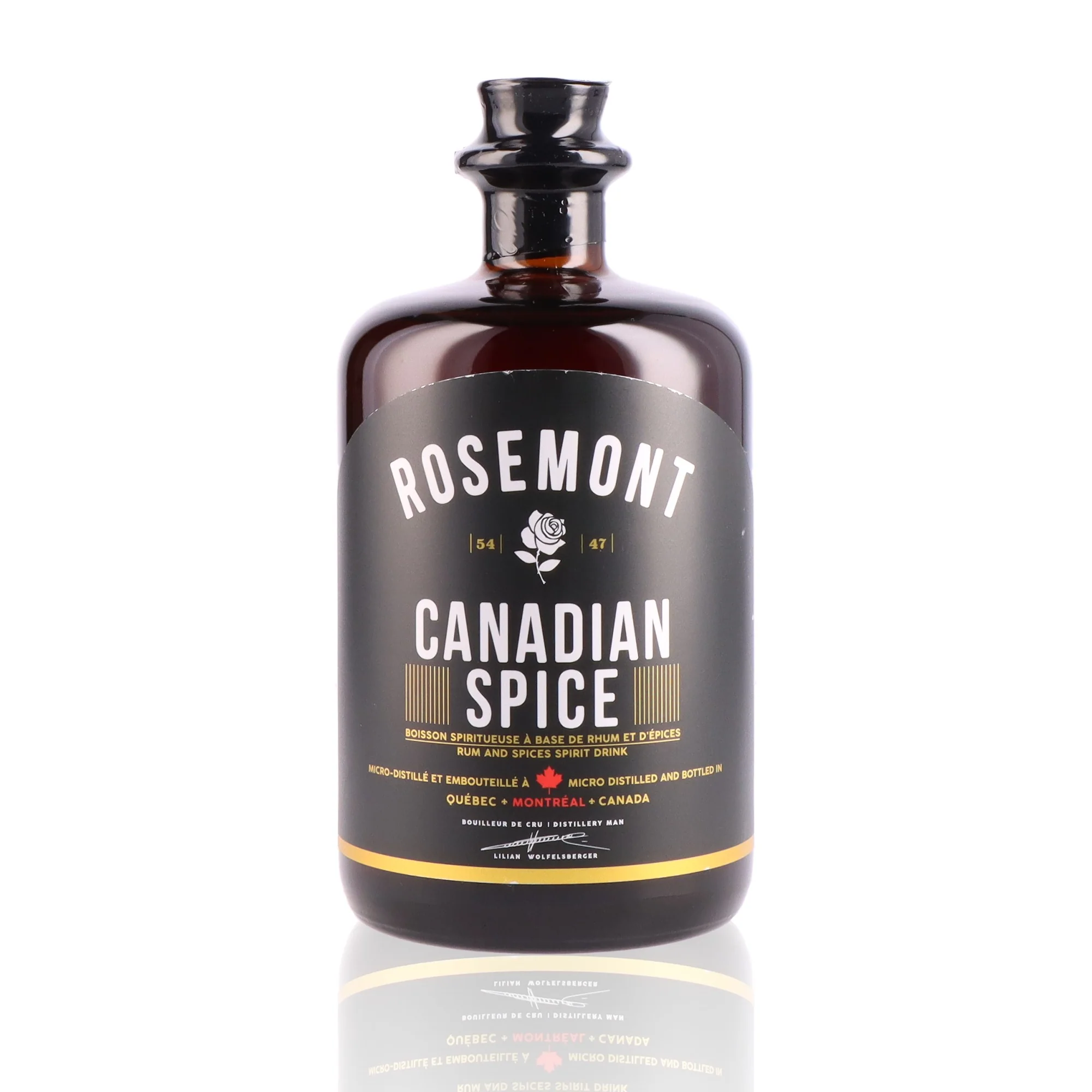 LA DISTILLERIE DE MONTREAL - Rosemont Canadian Spice - 40%