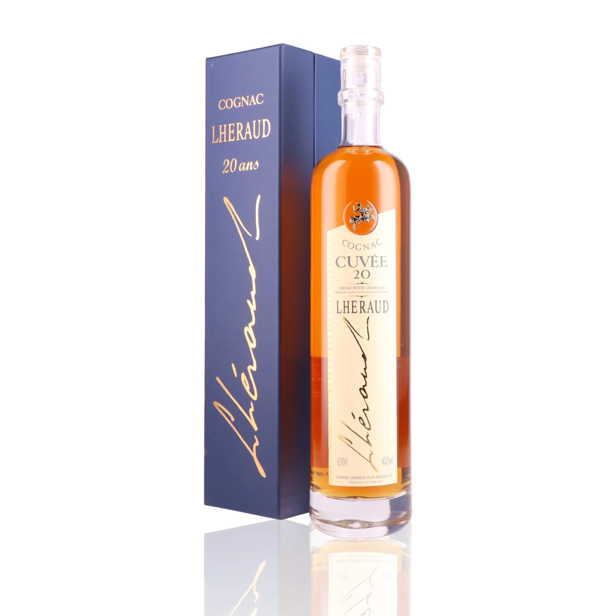 LHERAUD - Cuvée 20 ans - 43% - Image 3
