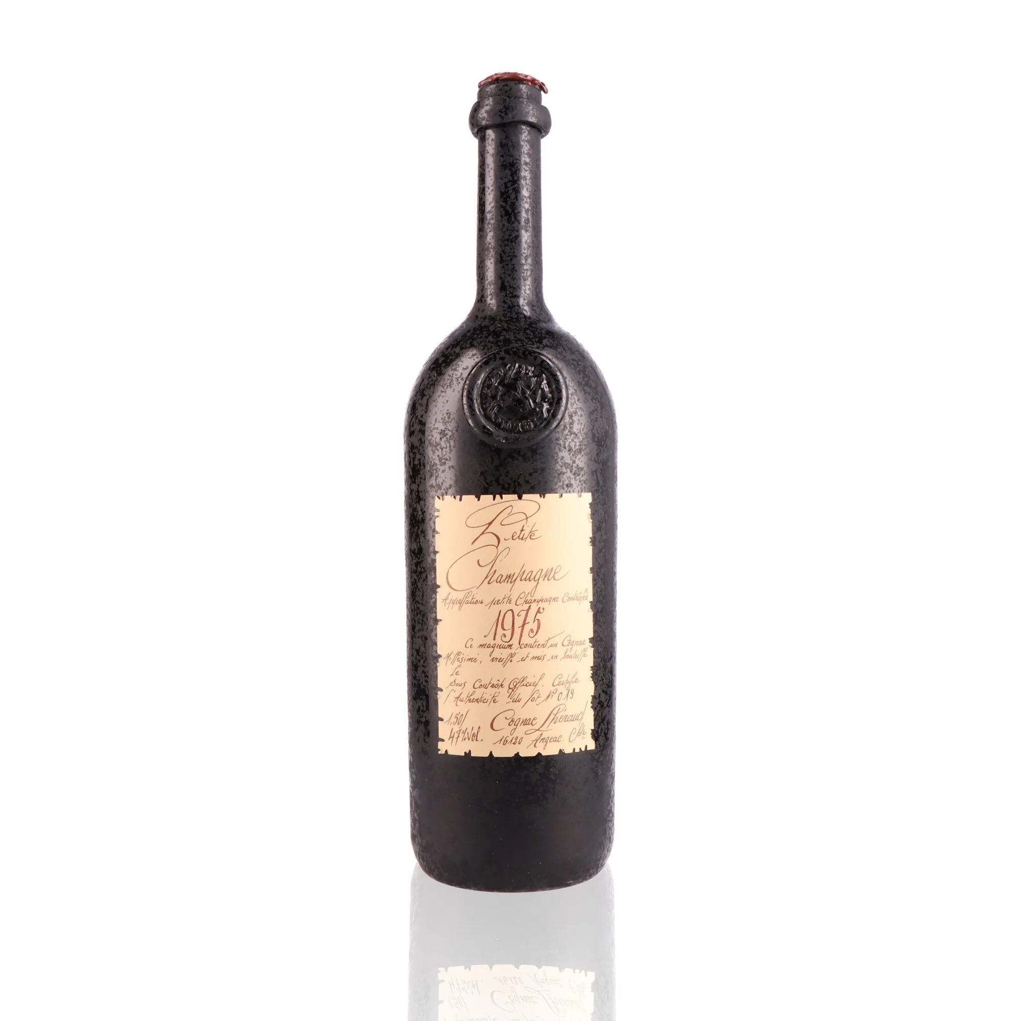 LHERAUD - Petite Champagne 1975 - 47% - Image 4