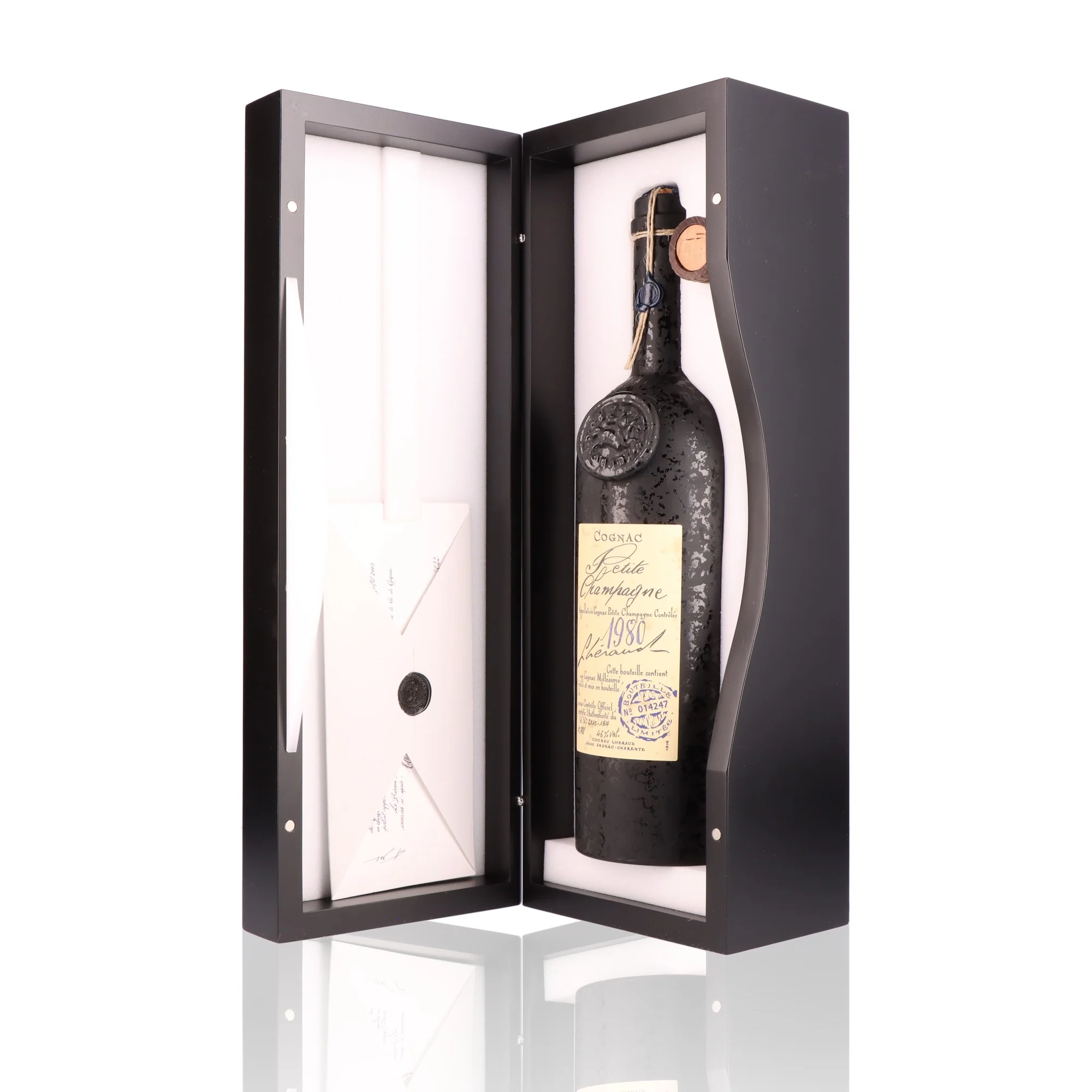LHERAUD - Petite Champagne 1980 - 46% - Image 3