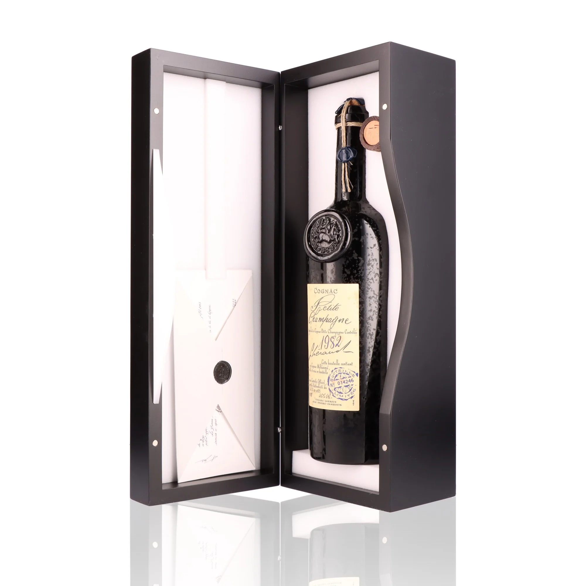 LHERAUD - Petite Champagne 1982 - 46% - Image 3