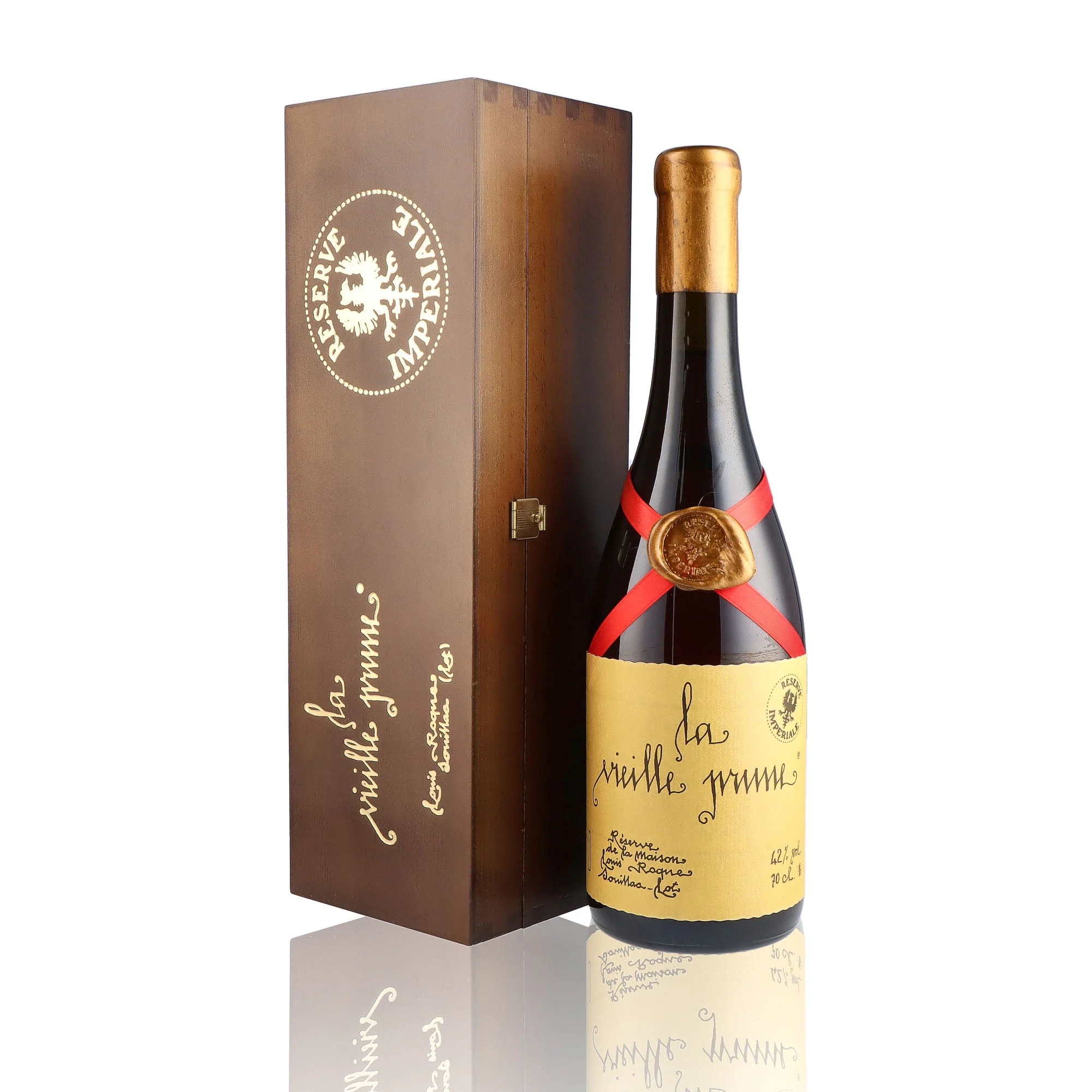LOUIS ROQUE - La Vieille Prune Réserve Impériale - 42% - Image 2