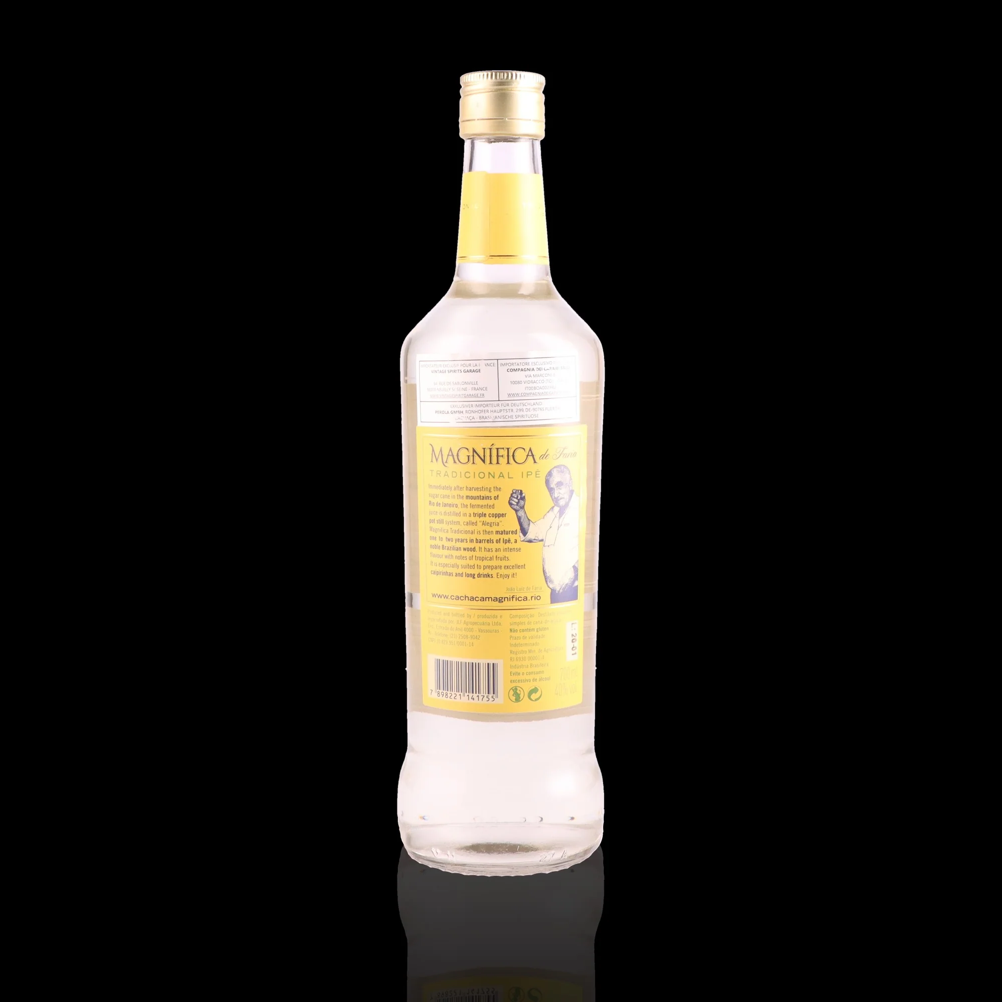 MAGNIFICA DE FARIA - Cachaça de Alambique - 40% - Image 4
