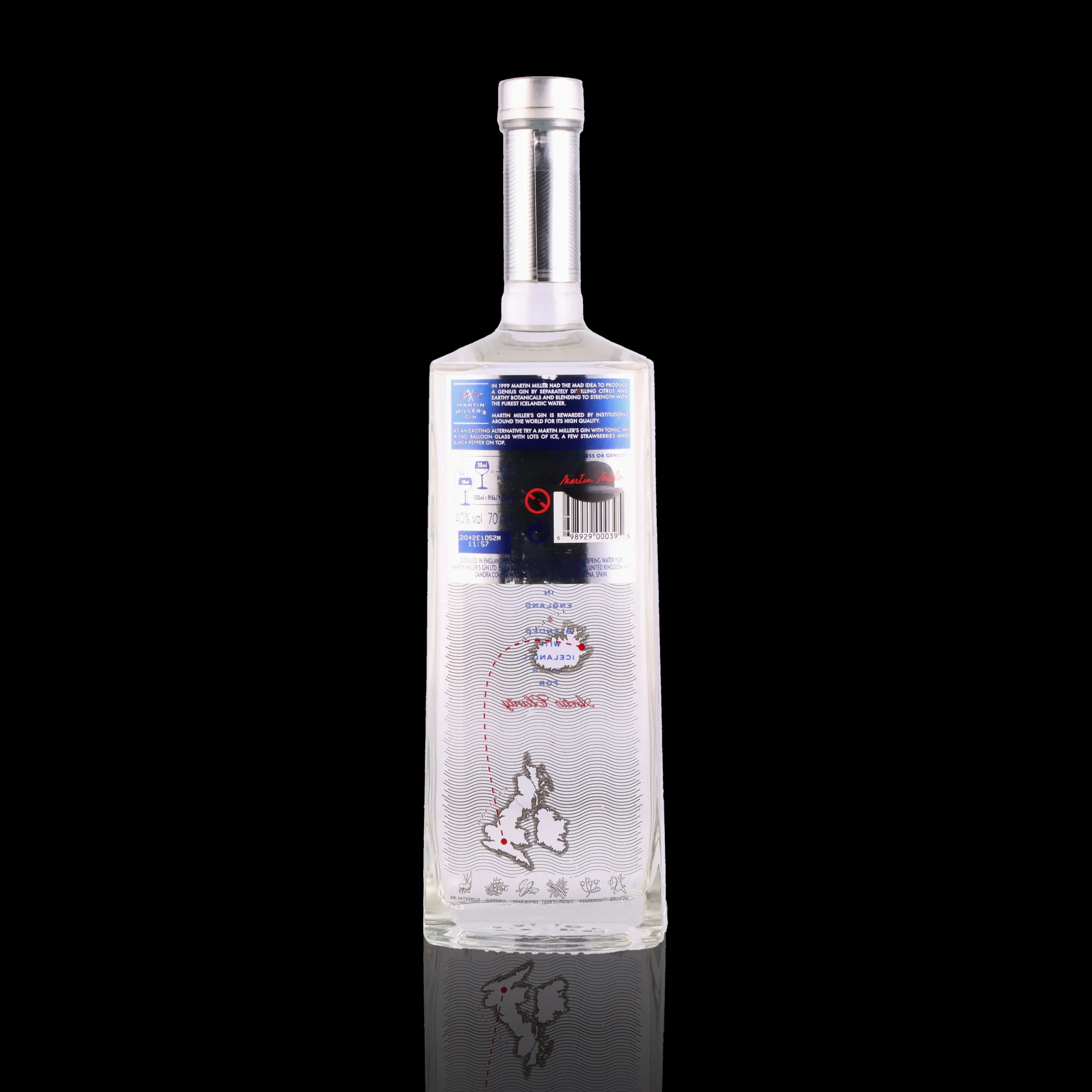 MARTIN MILLER'S - Original Gin - 40% - Image 3