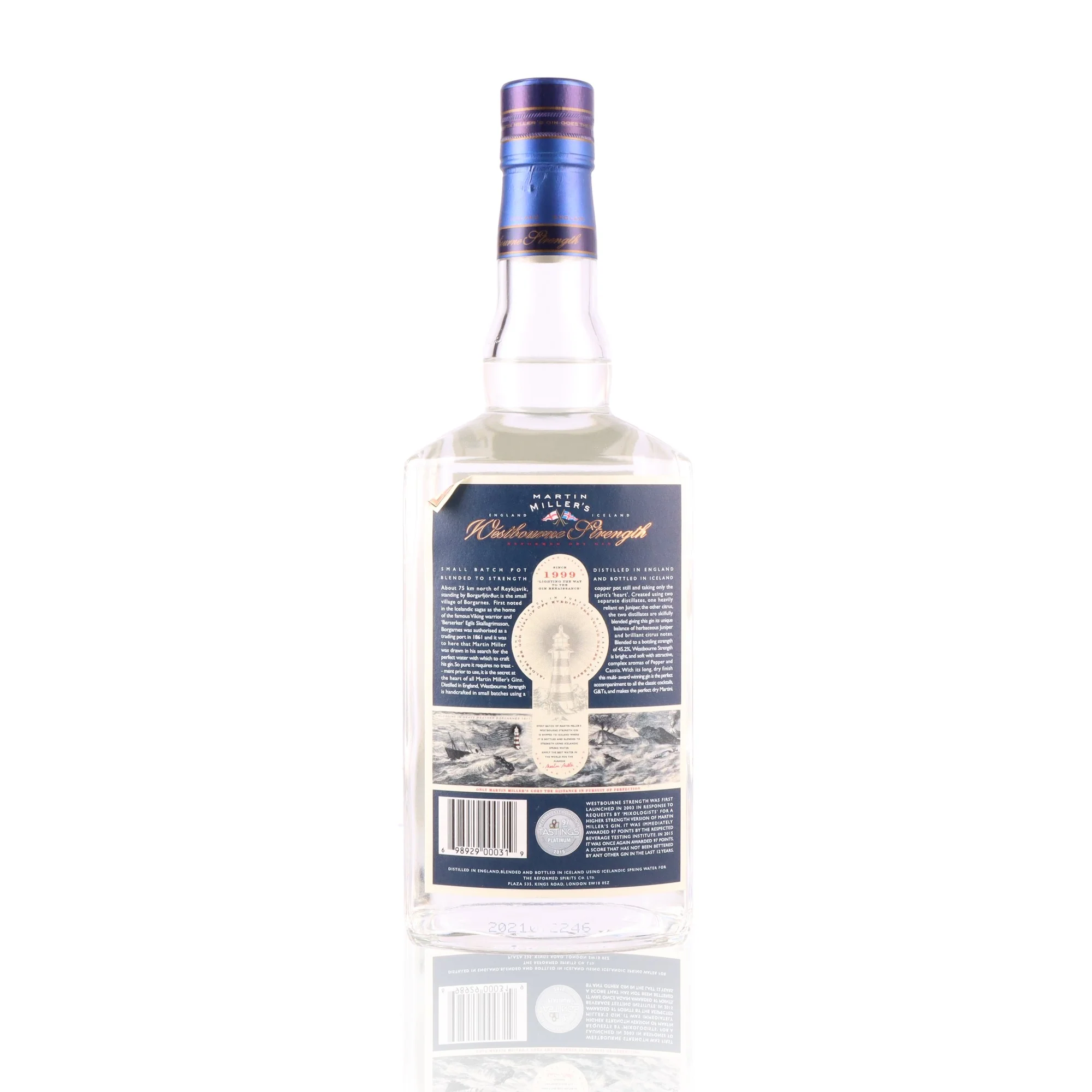 MARTIN MILLER'S - Westbourne Gin - 45,2% - Image 2