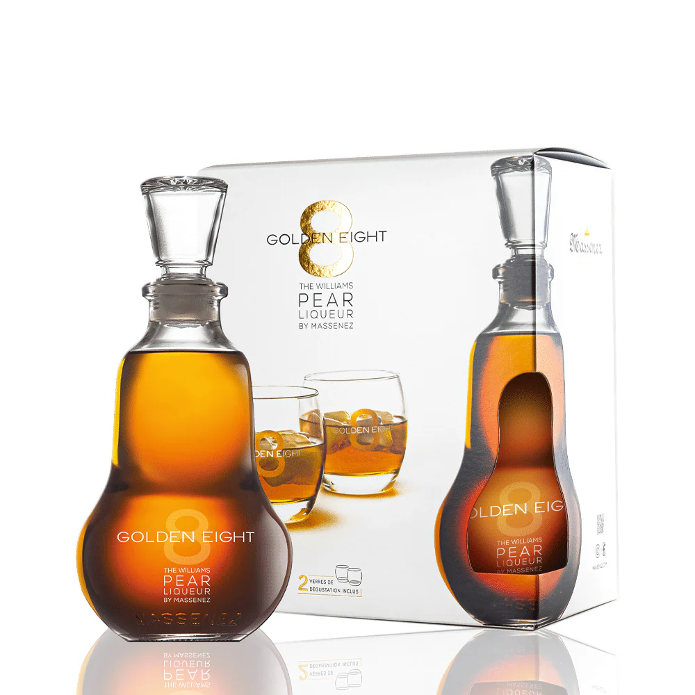 MASSENEZ - Golden Eight – Coffret 2 verres – 25%