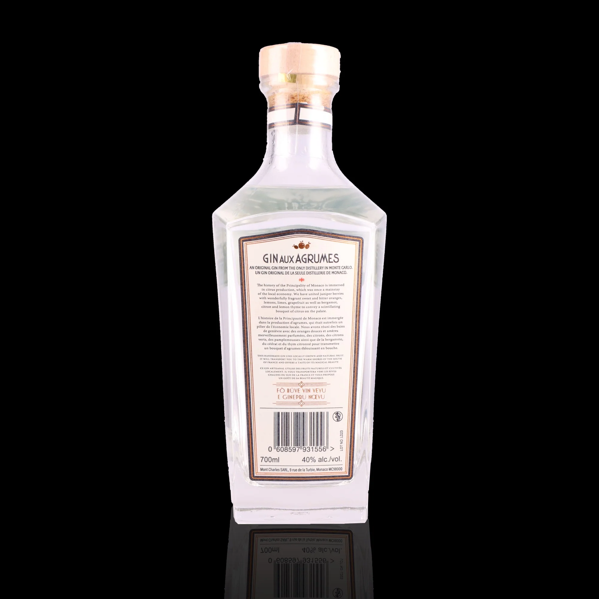 MONACO - Gin aux Agrumes - 40% - Image 3