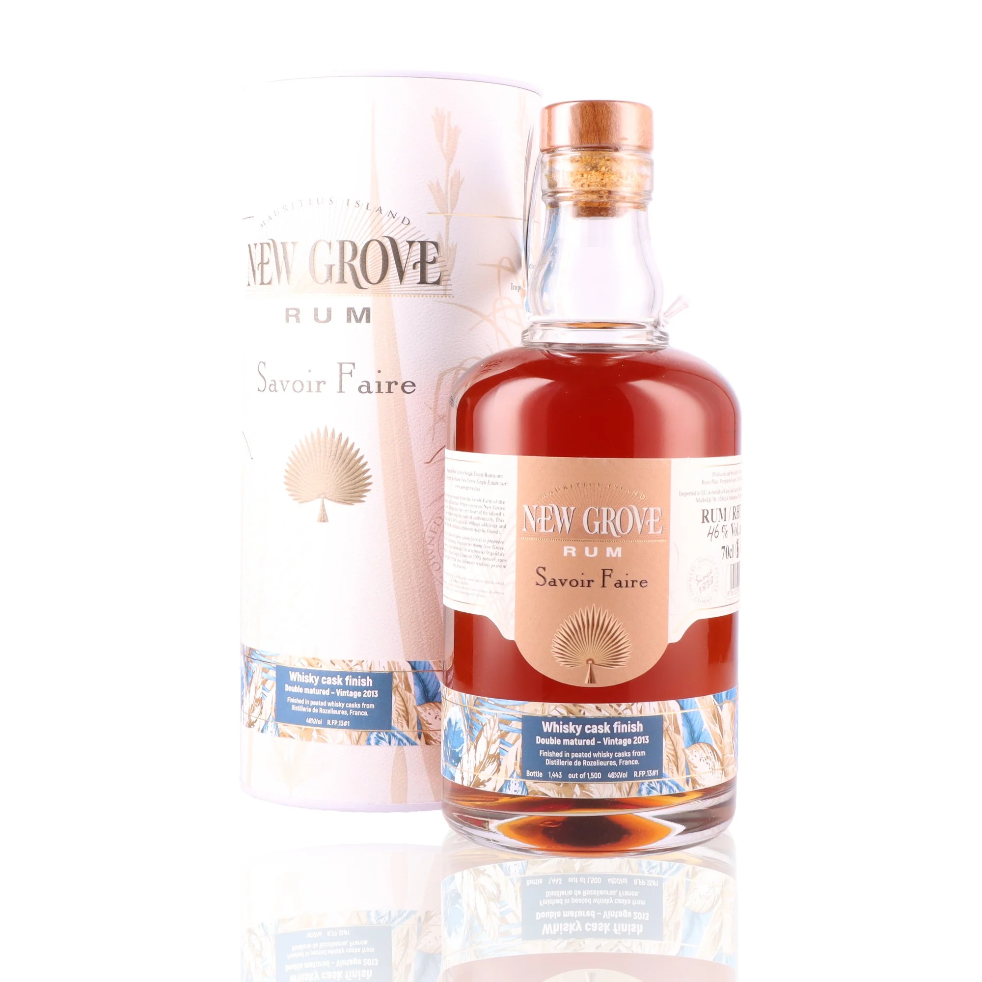 NEW GROVE - Whisky Finish Distillerie de Rozelieures - 46% - Image 3