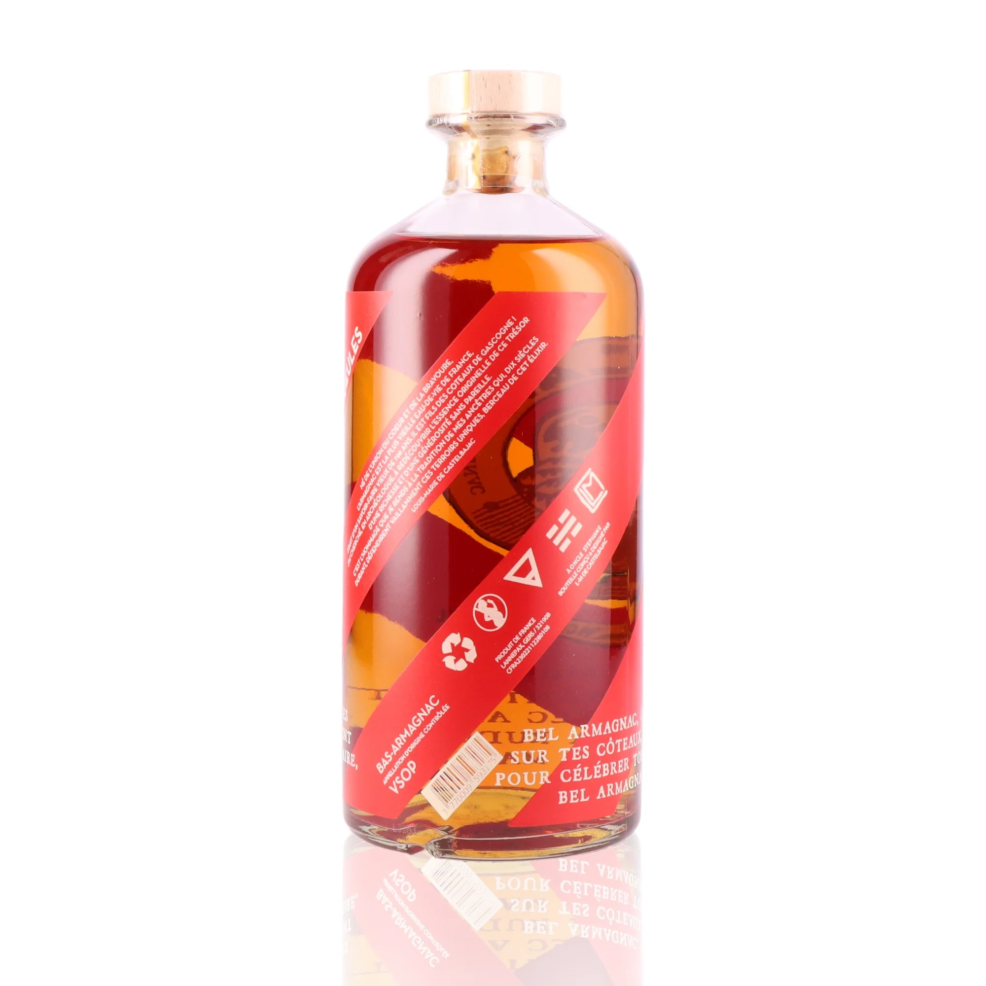 ORTOLAN - De Gueules Bas Armagnac VSOP - 43% - Image 2